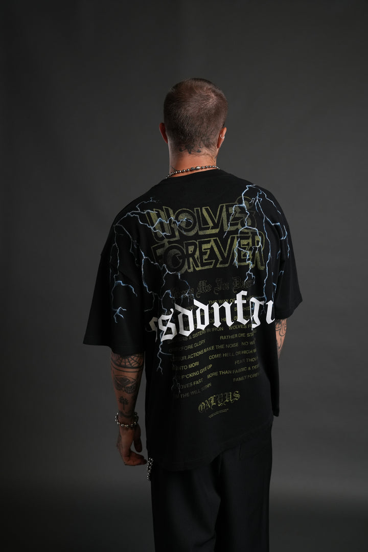 Darc Storm "Premium" Oversized Tee in Black