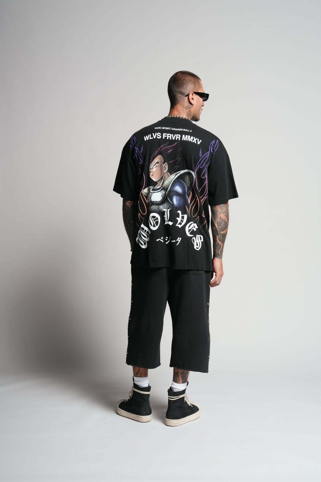 One Of Us "Premium" Oversized Tee in Black