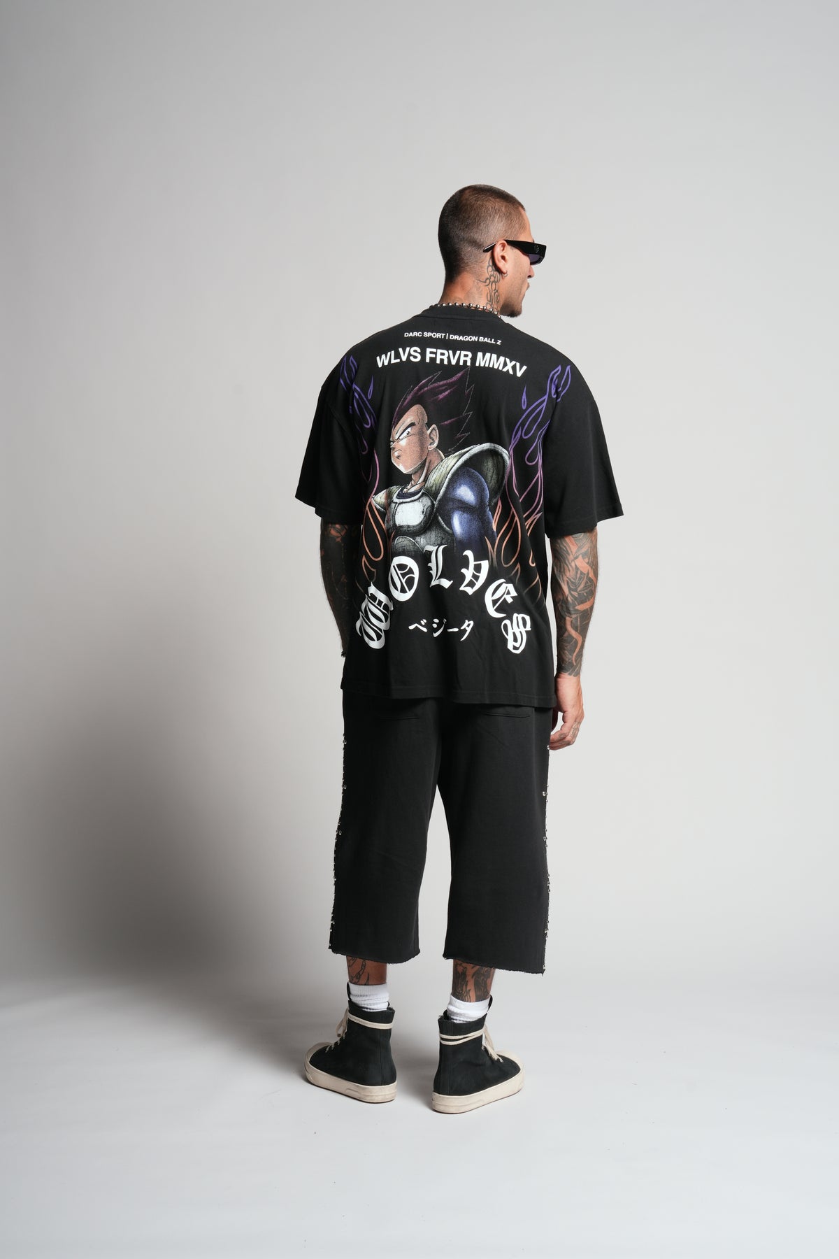 One Of Us "Premium" Oversized Tee in Black