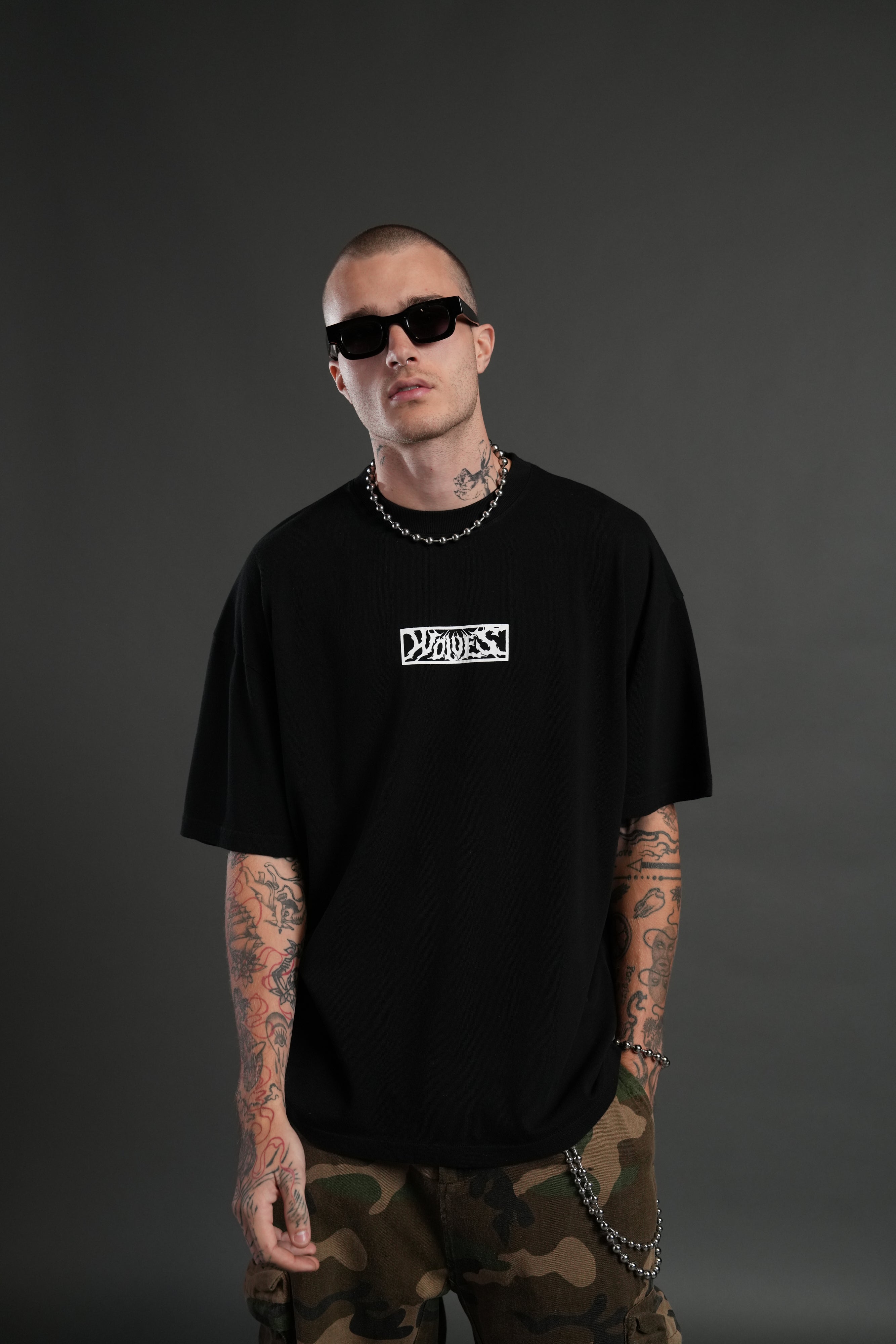 Reaper's Ascension "Premium" Oversized Tee in Black