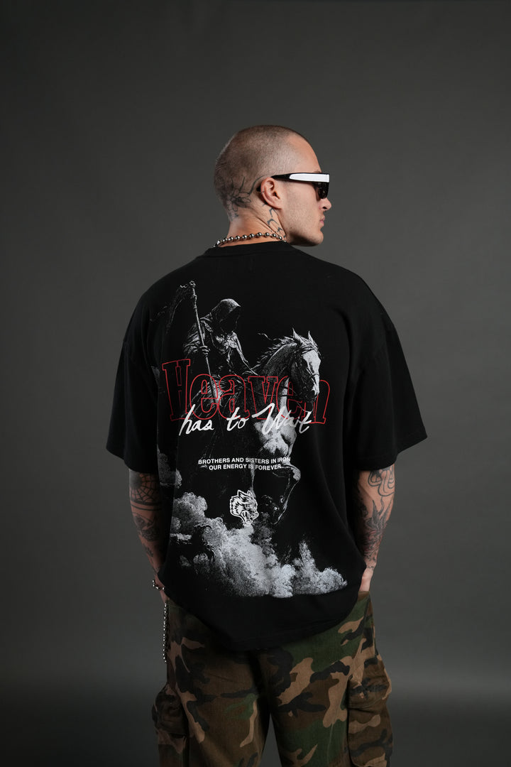 Reaper's Ascension "Premium" Oversized Tee in Black