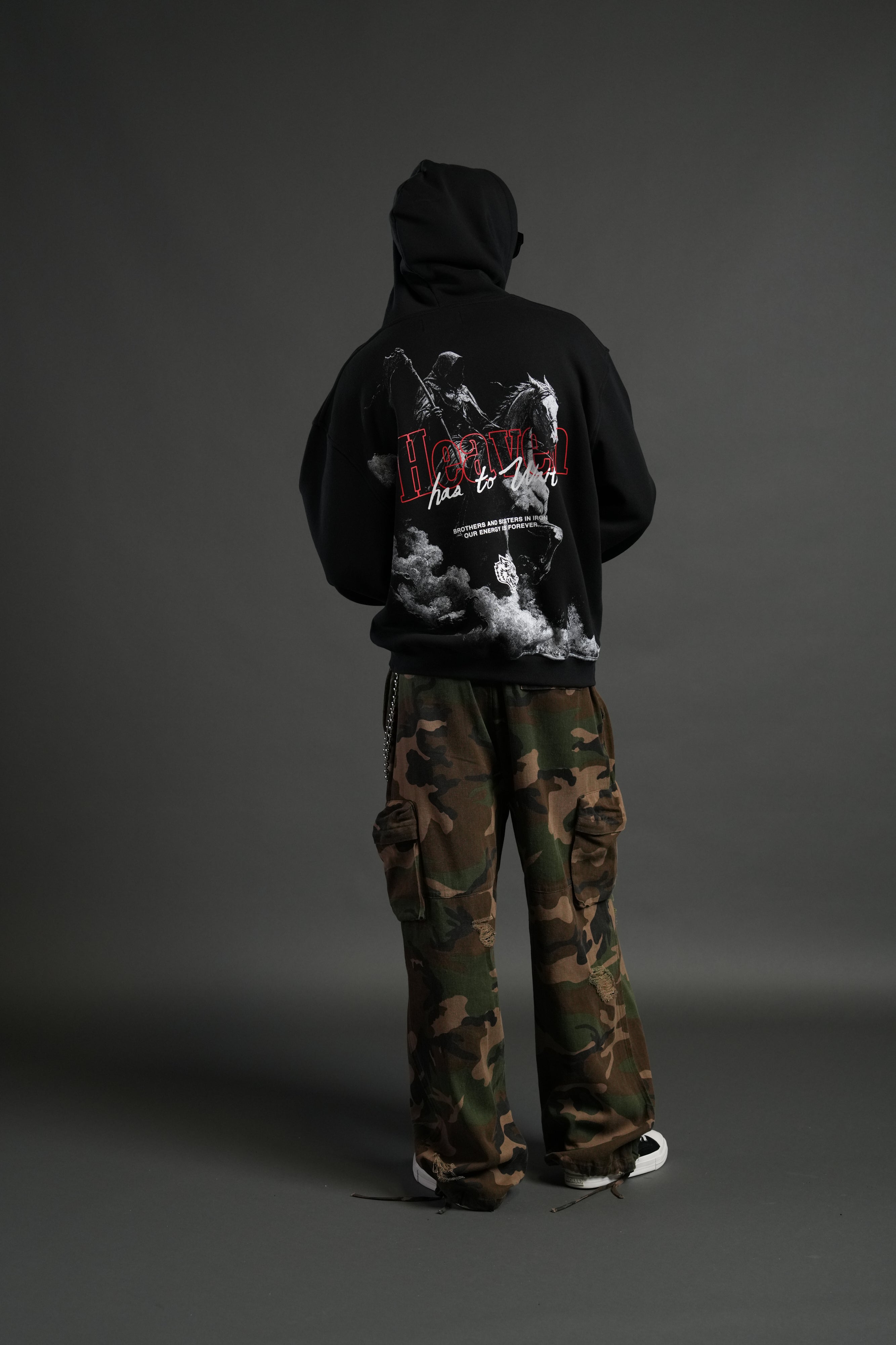 Reaper's Ascension "Pierce" Hoodie in Black
