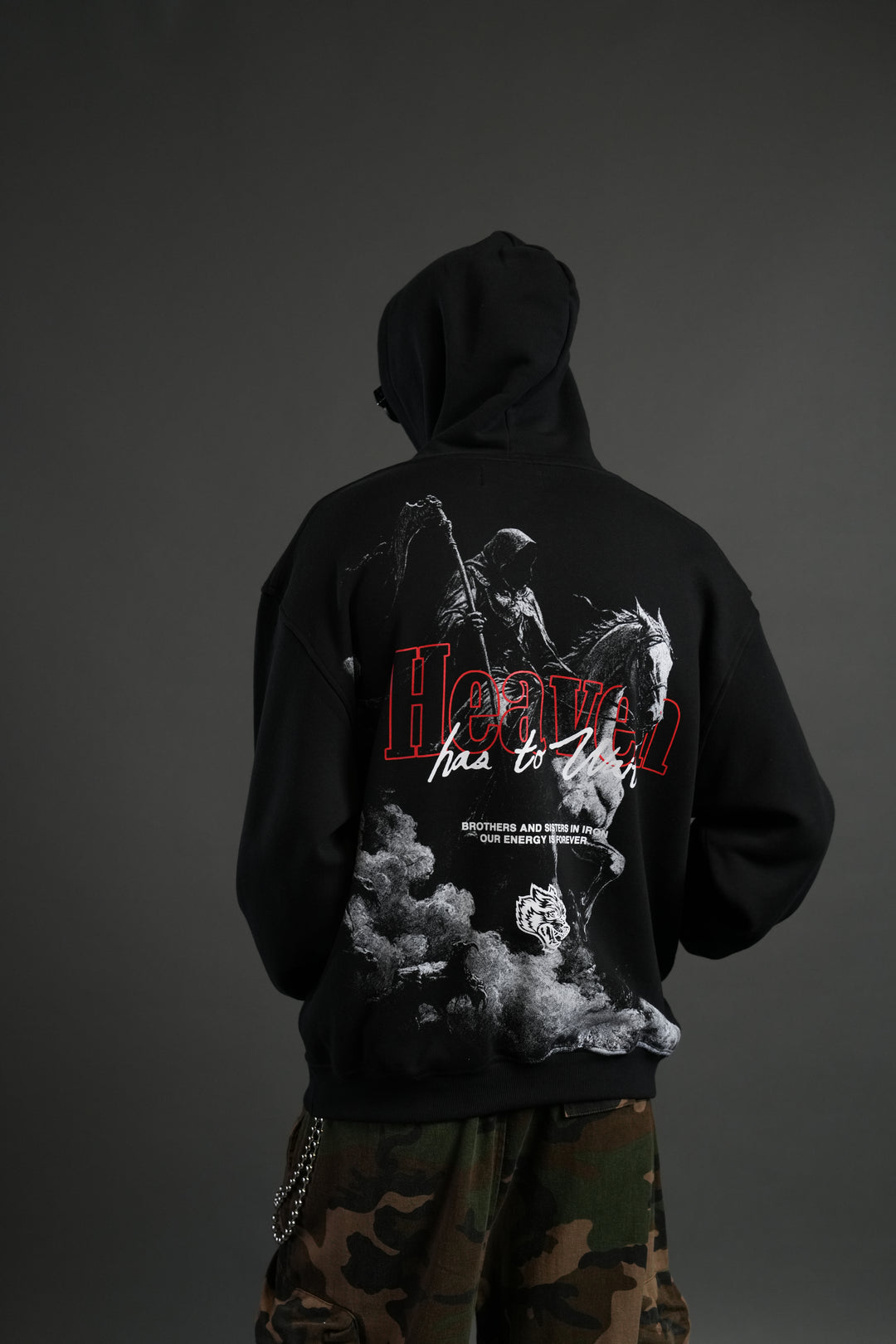 Reaper's Ascension "Pierce" Hoodie in Black