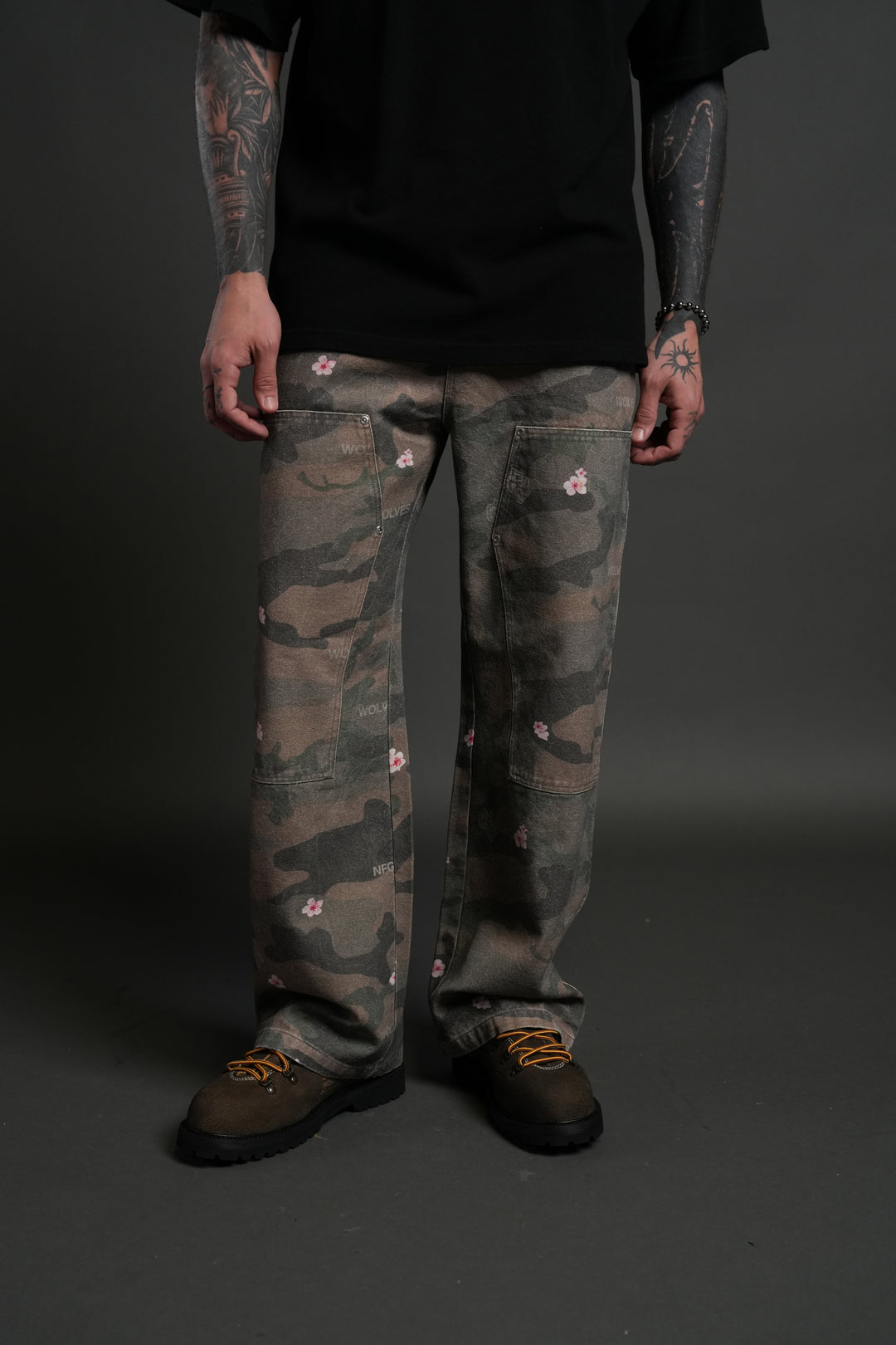 Wolves Chopper Hoffa V2 Pants in Vintage Blossom Woodland Camo
