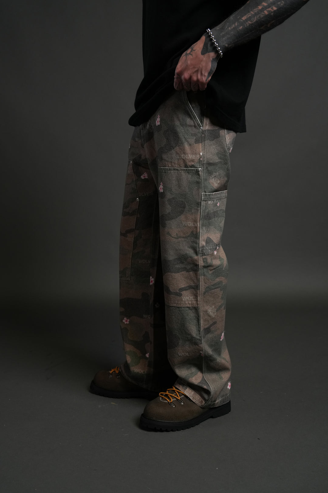 Wolves Chopper Hoffa V2 Pants in Vintage Blossom Woodland Camo