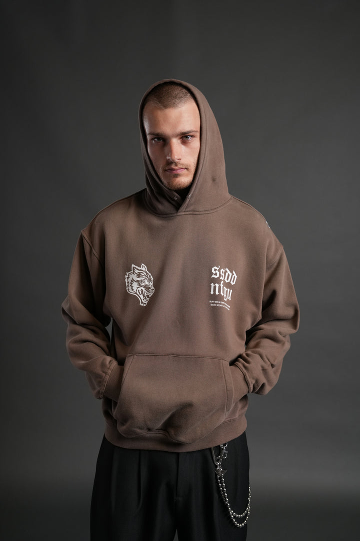 Darc Storm "Pierce" Hoodie in Desert Dust Drift Wash