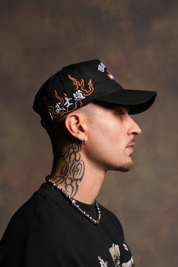 Harley-Davidson Wolves 5 Panel Hat in Black
