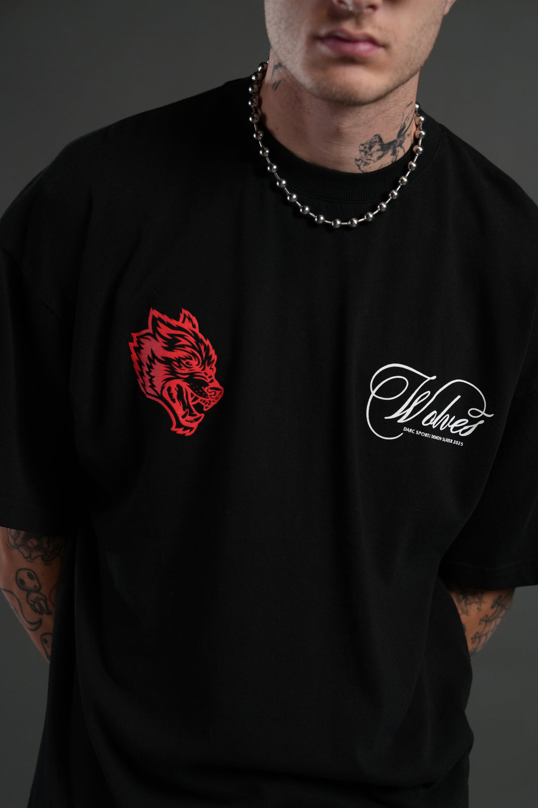 Will of the Beast "Premium" Oversized Tee in Black