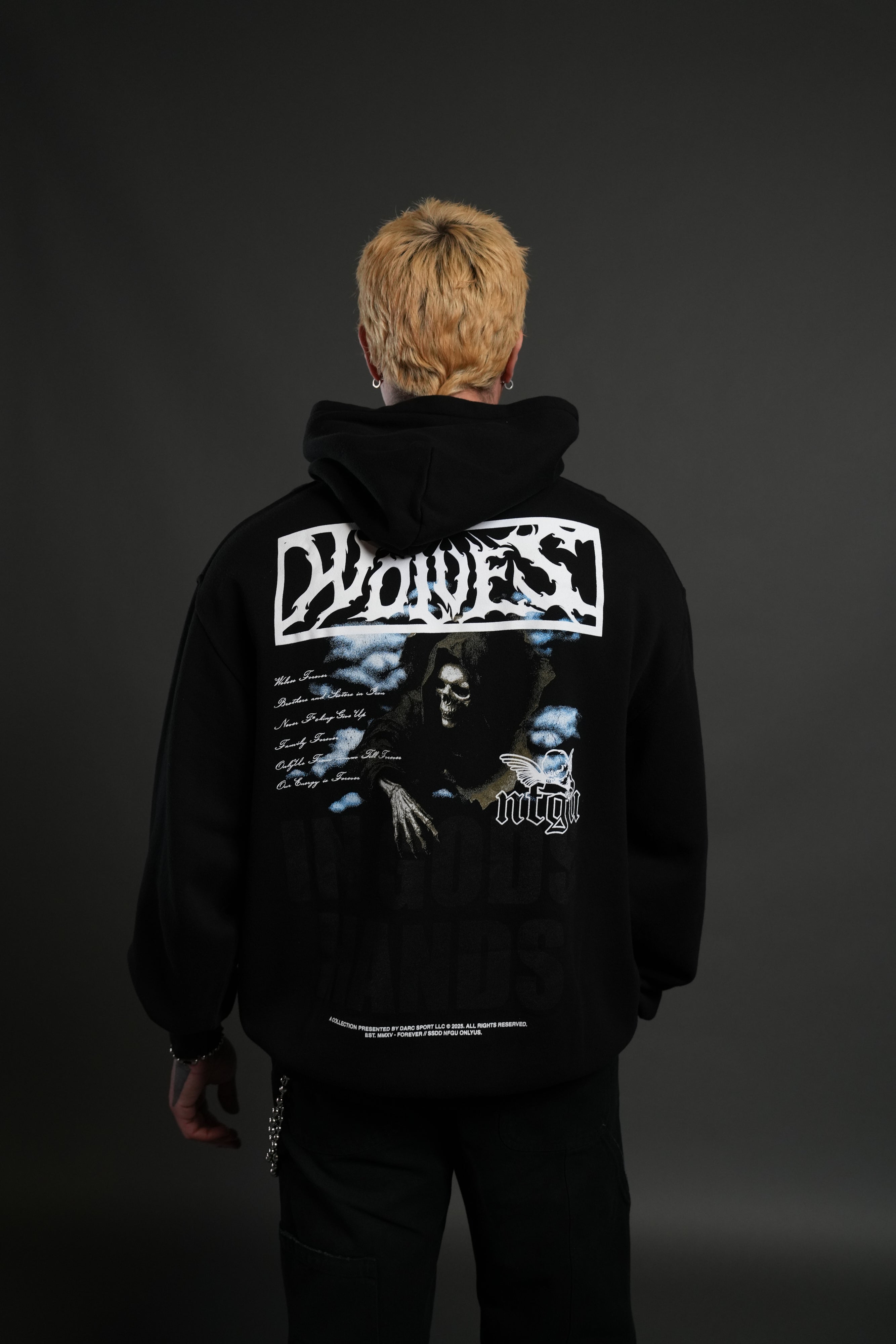 Deliver Us From Evil "Pierce" Hoodie in Black