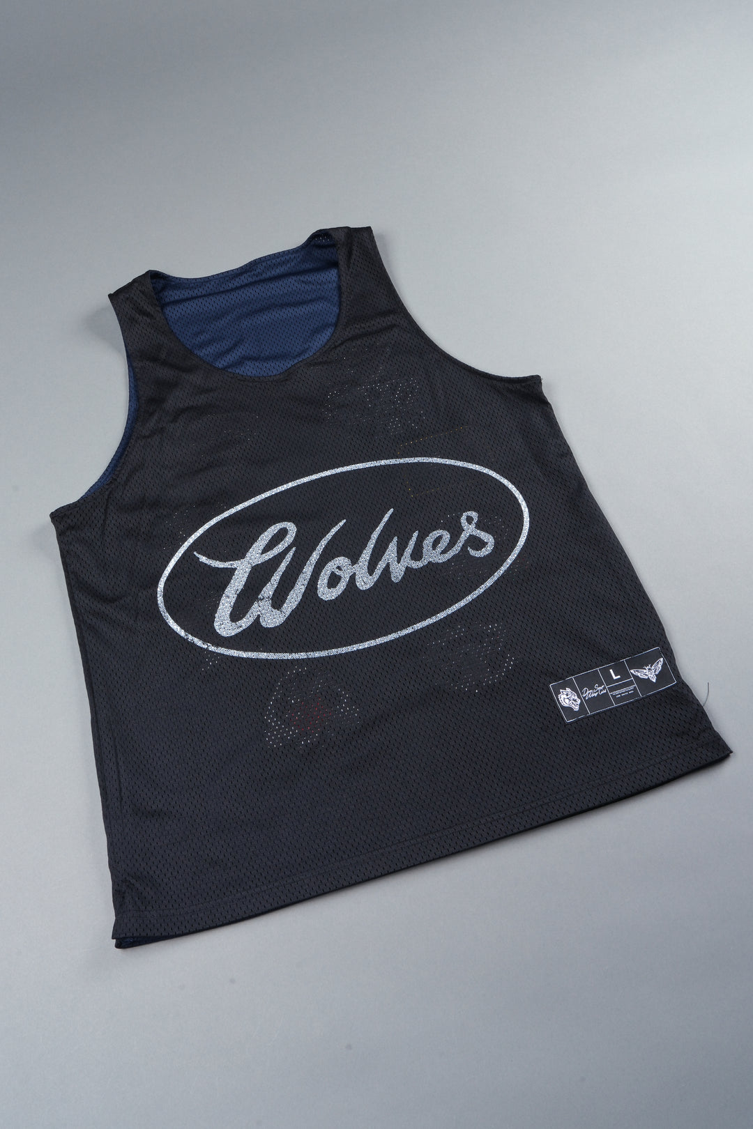 Pack Leader Reversible Bball Jersey In Black/Navy