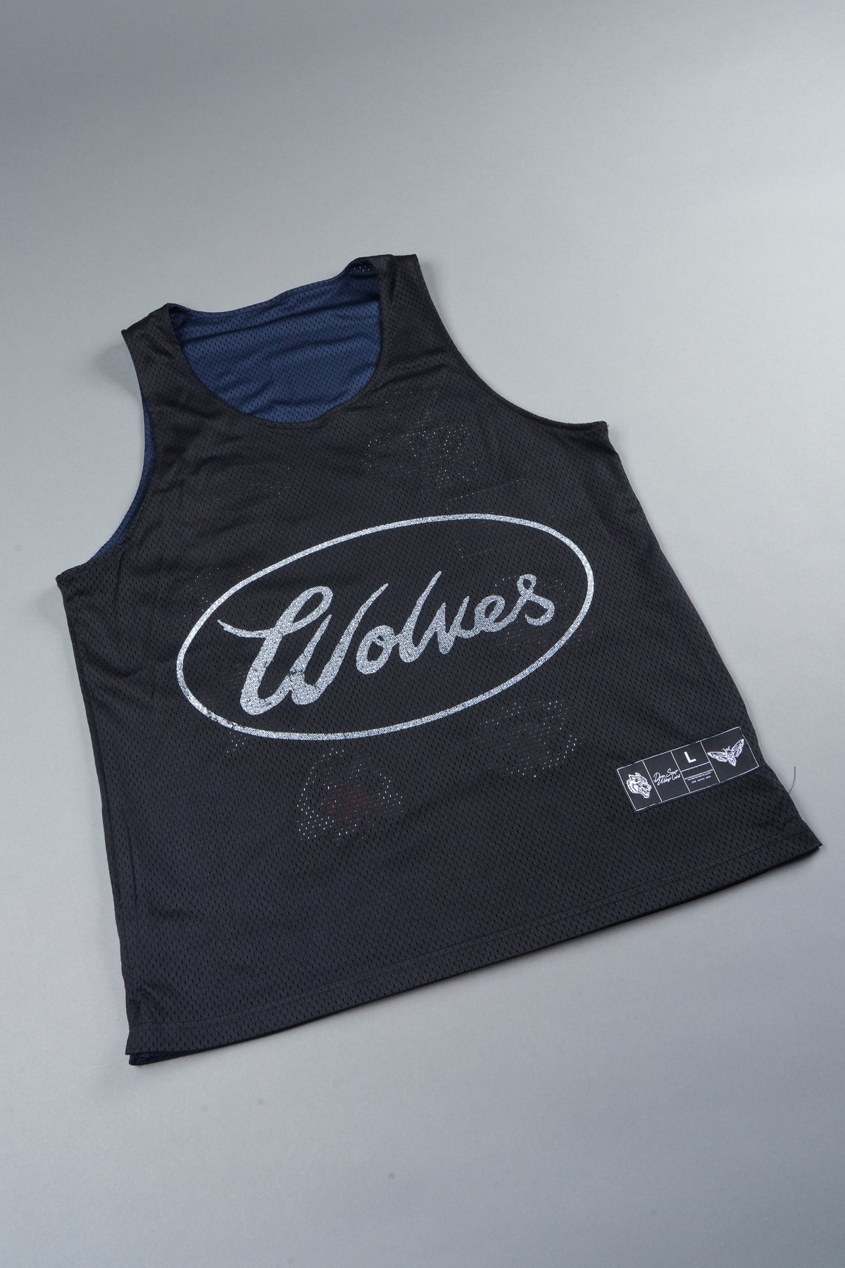 Pack Leader Reversible Bball Jersey In Black/Navy