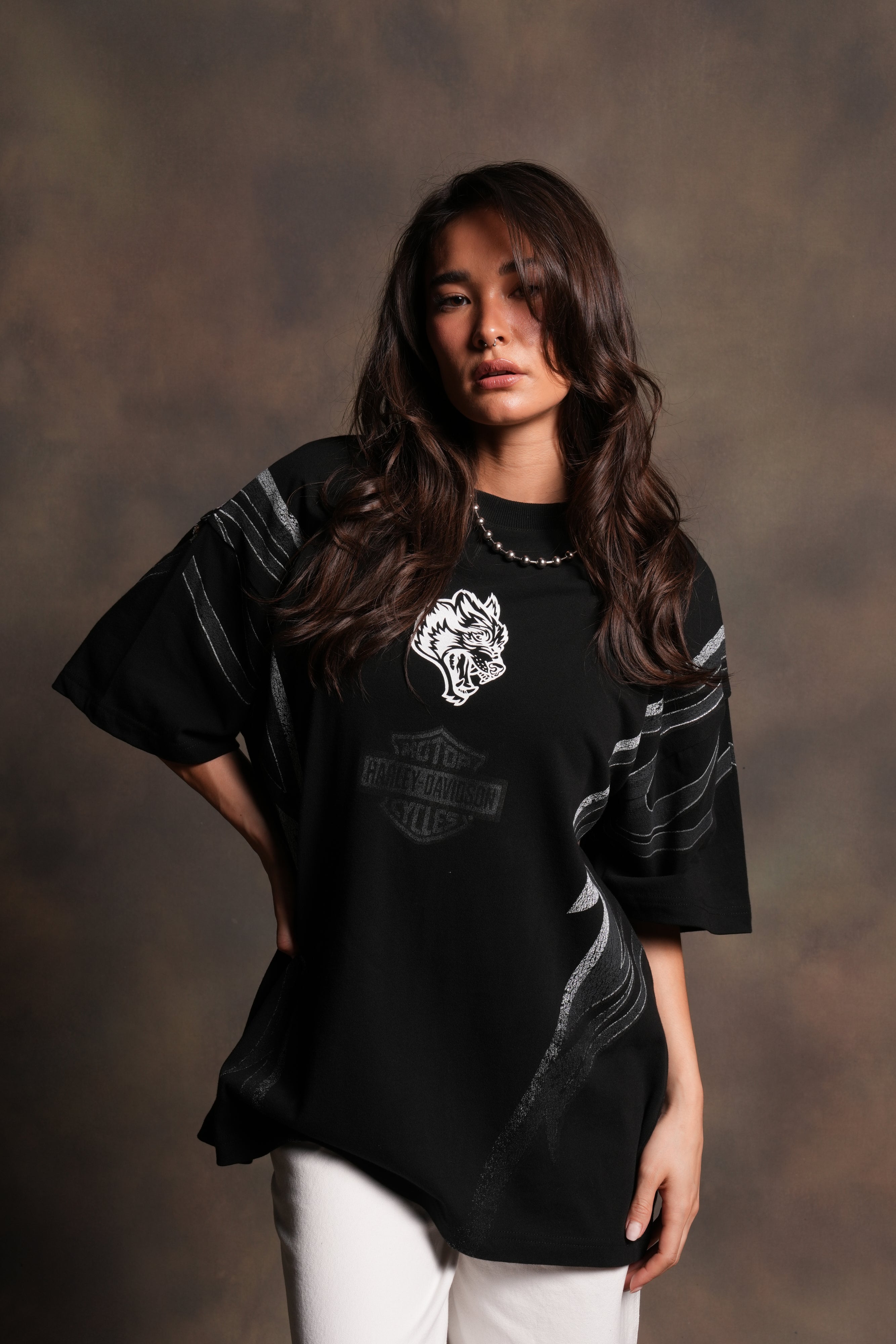 Iron Sakura Premium Tee in Black