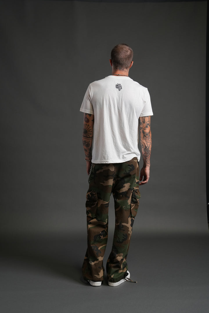Forged From Iron "J. Dean" Premium Tee in Cream