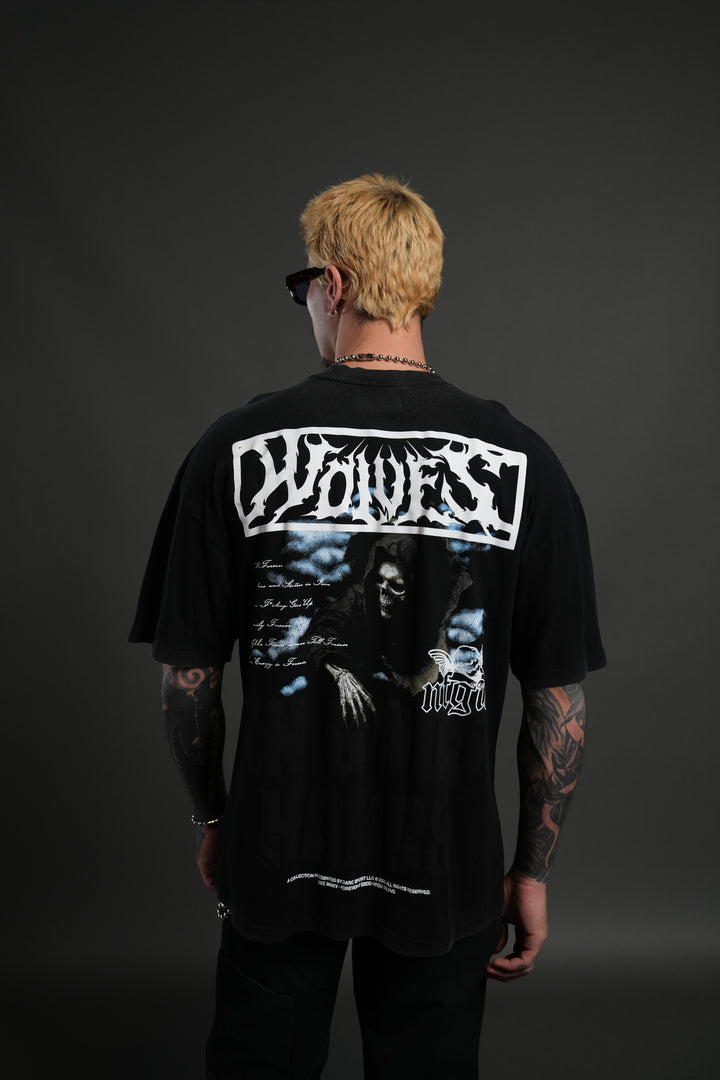 Deliver Us From Evil "Premium" Oversized Tee in Black