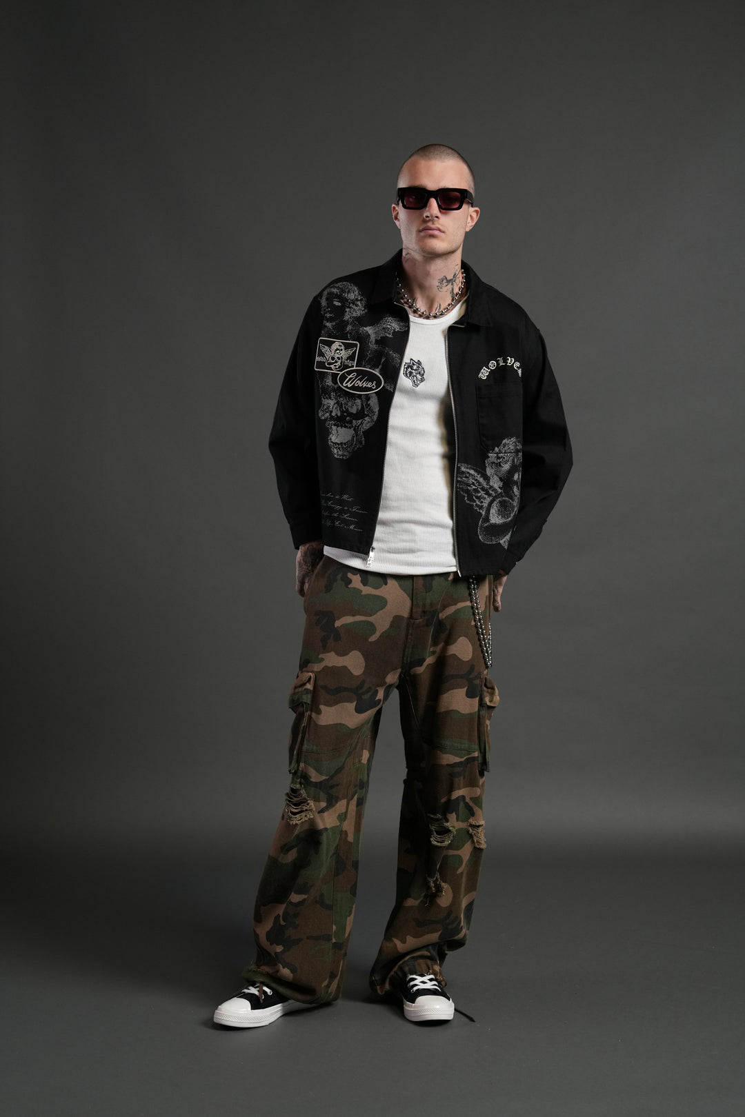 Darc Serenade LS Vince Shirt in Black