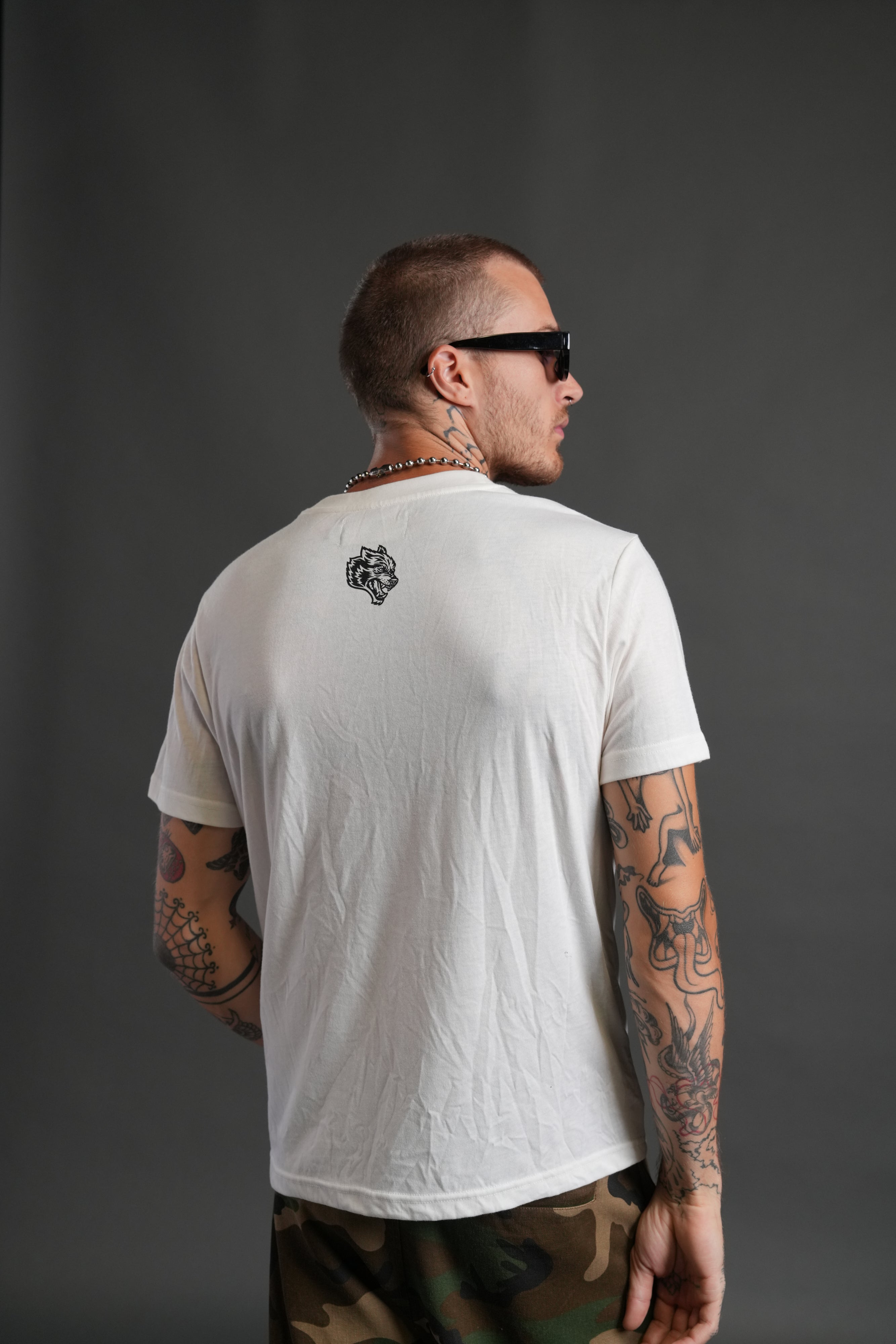 Forged From Iron "J. Dean" Premium Tee in Cream
