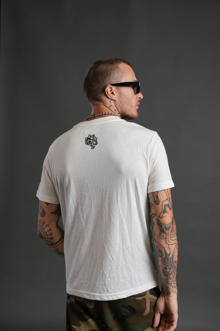 Forged From Iron "J. Dean" Premium Tee in Cream