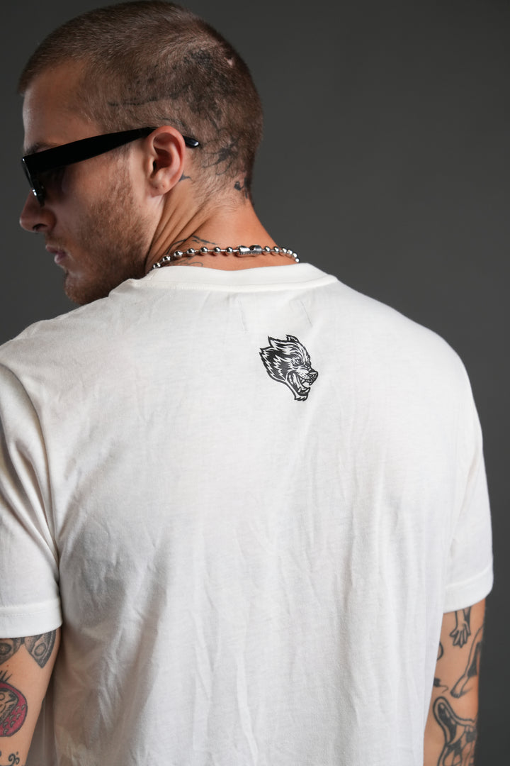 Forged From Iron "J. Dean" Premium Tee in Cream