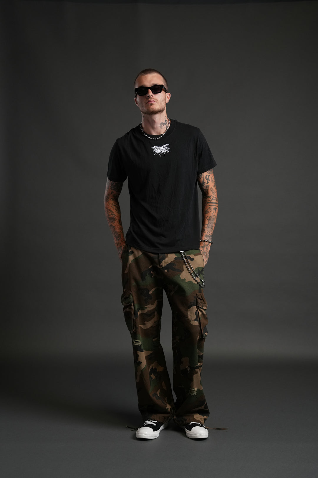 Forged From Iron "J. Dean" Premium Tee in Black