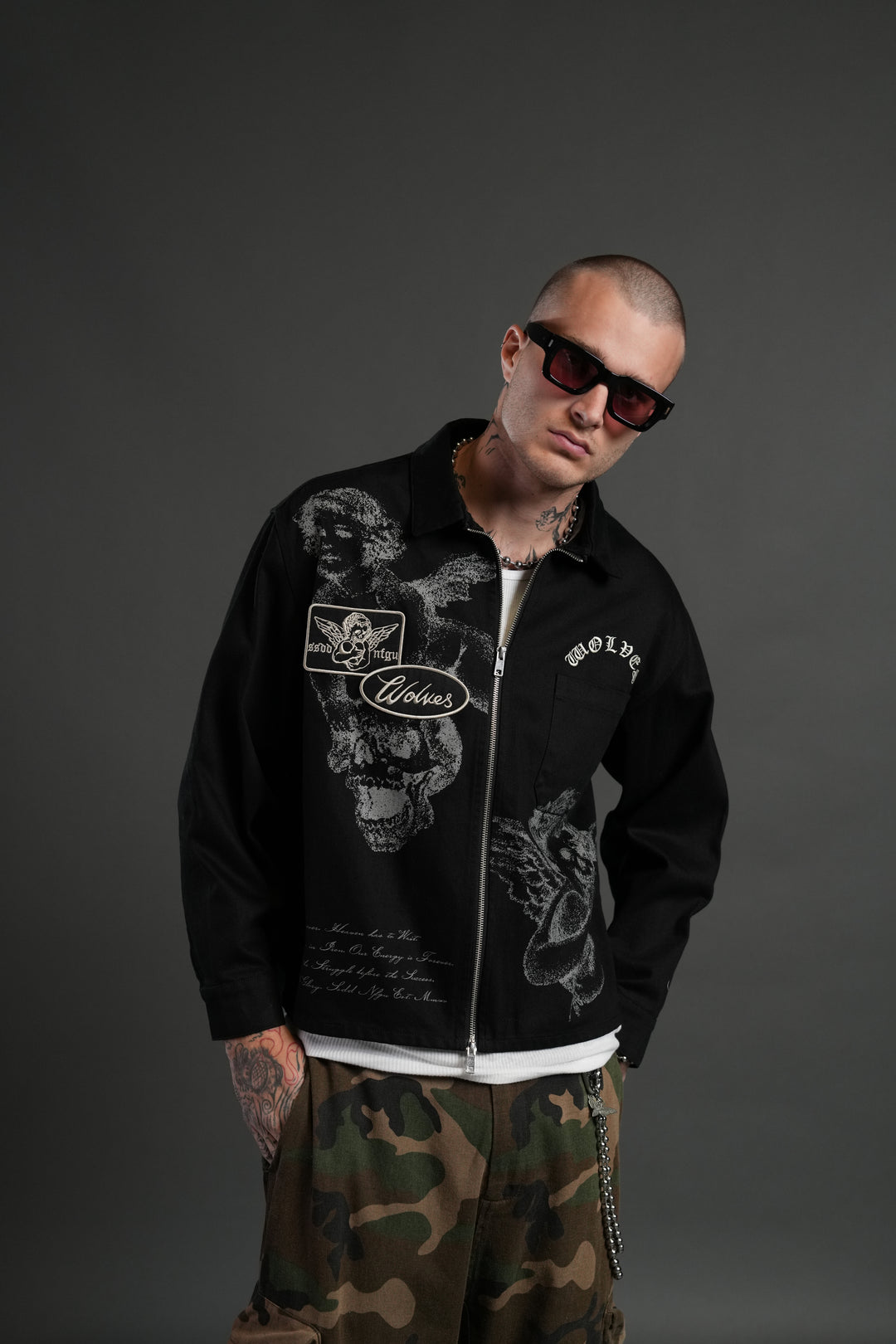 Darc Serenade LS Vince Shirt in Black