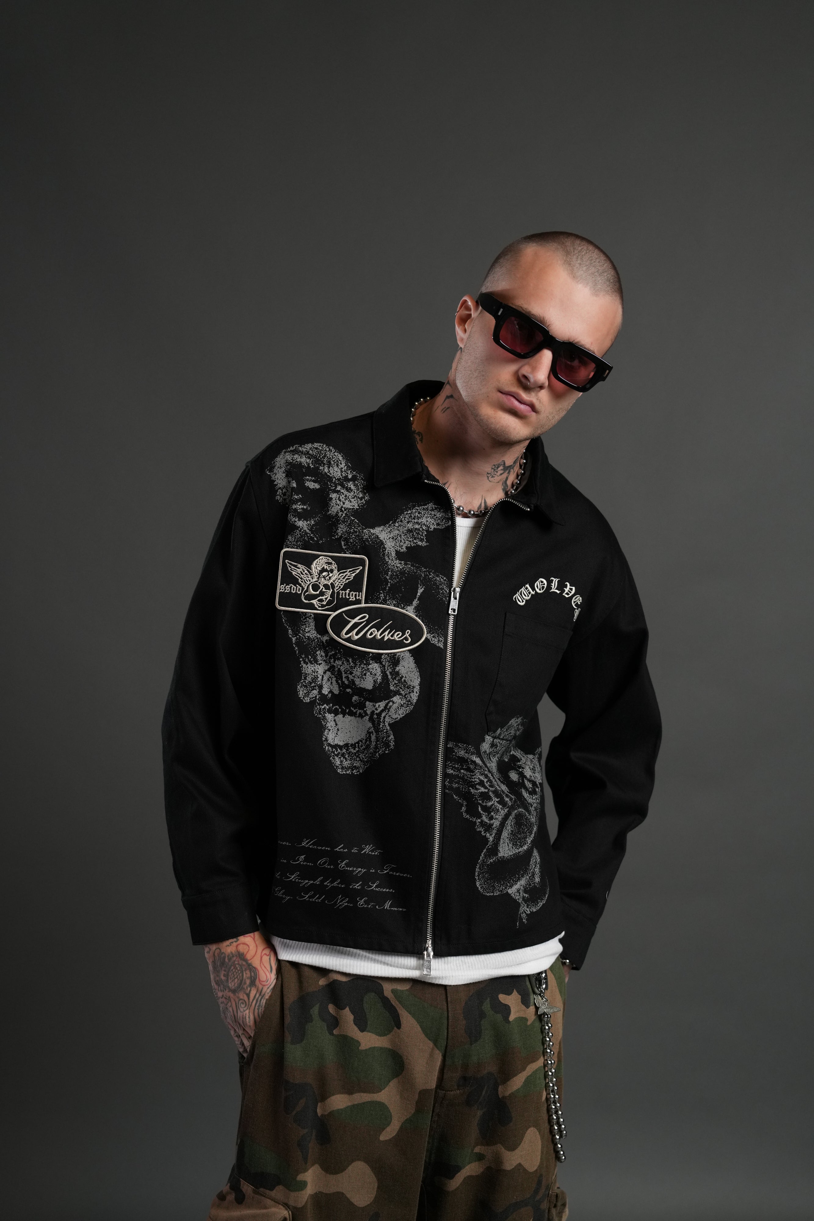 Darc Serenade LS Vince Shirt in Black