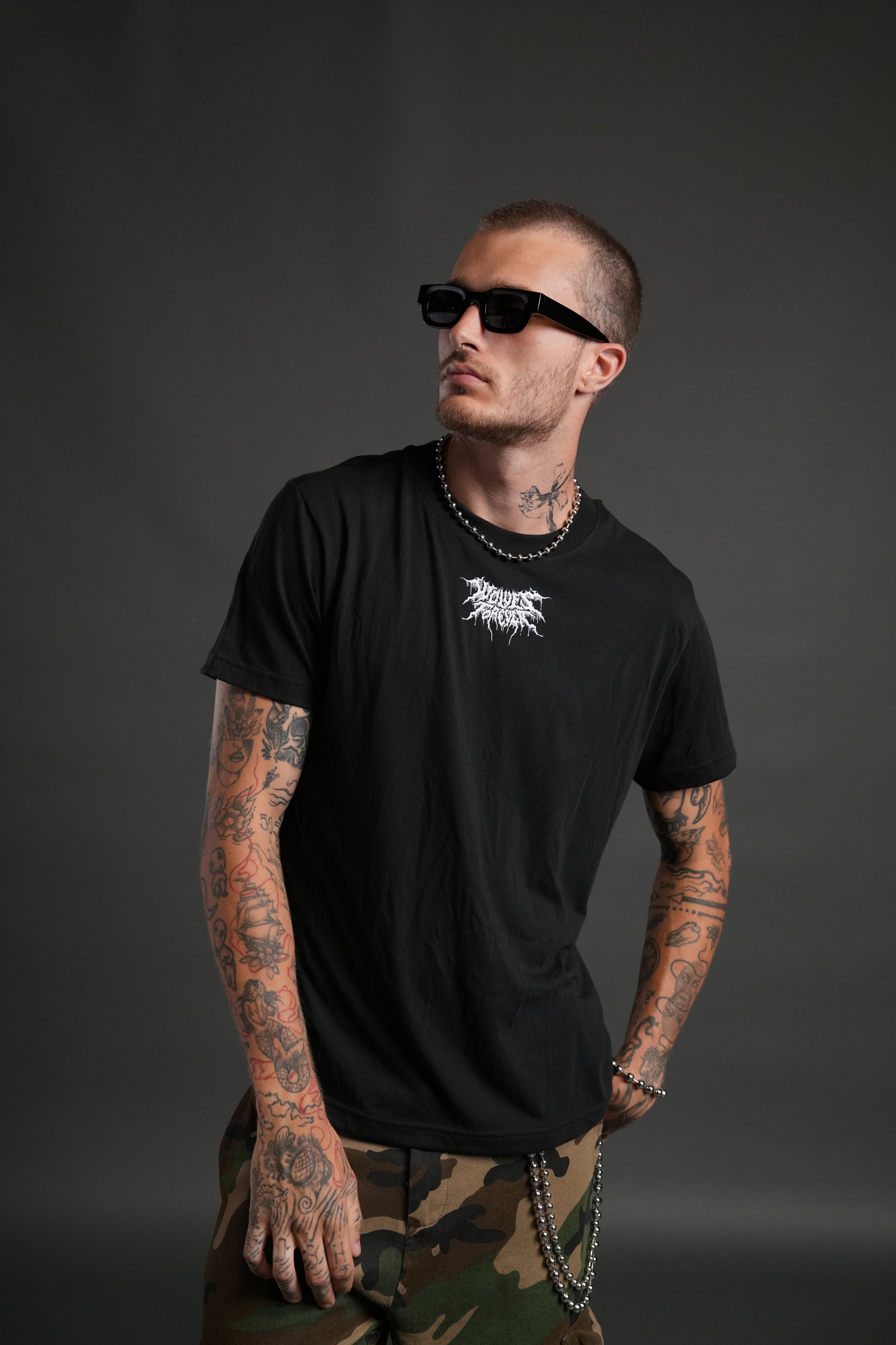 Forged From Iron "J. Dean" Premium Tee in Black
