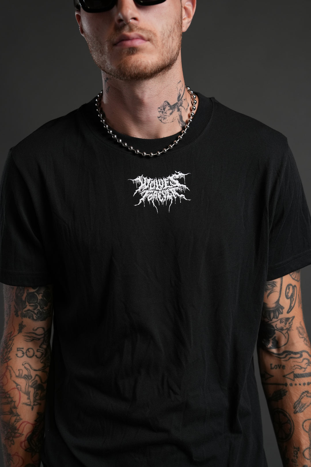 Forged From Iron "J. Dean" Premium Tee in Black