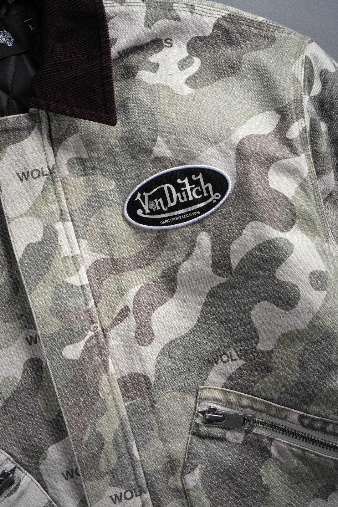 VD Chopper Earl Jacket in DSVD Green Camo