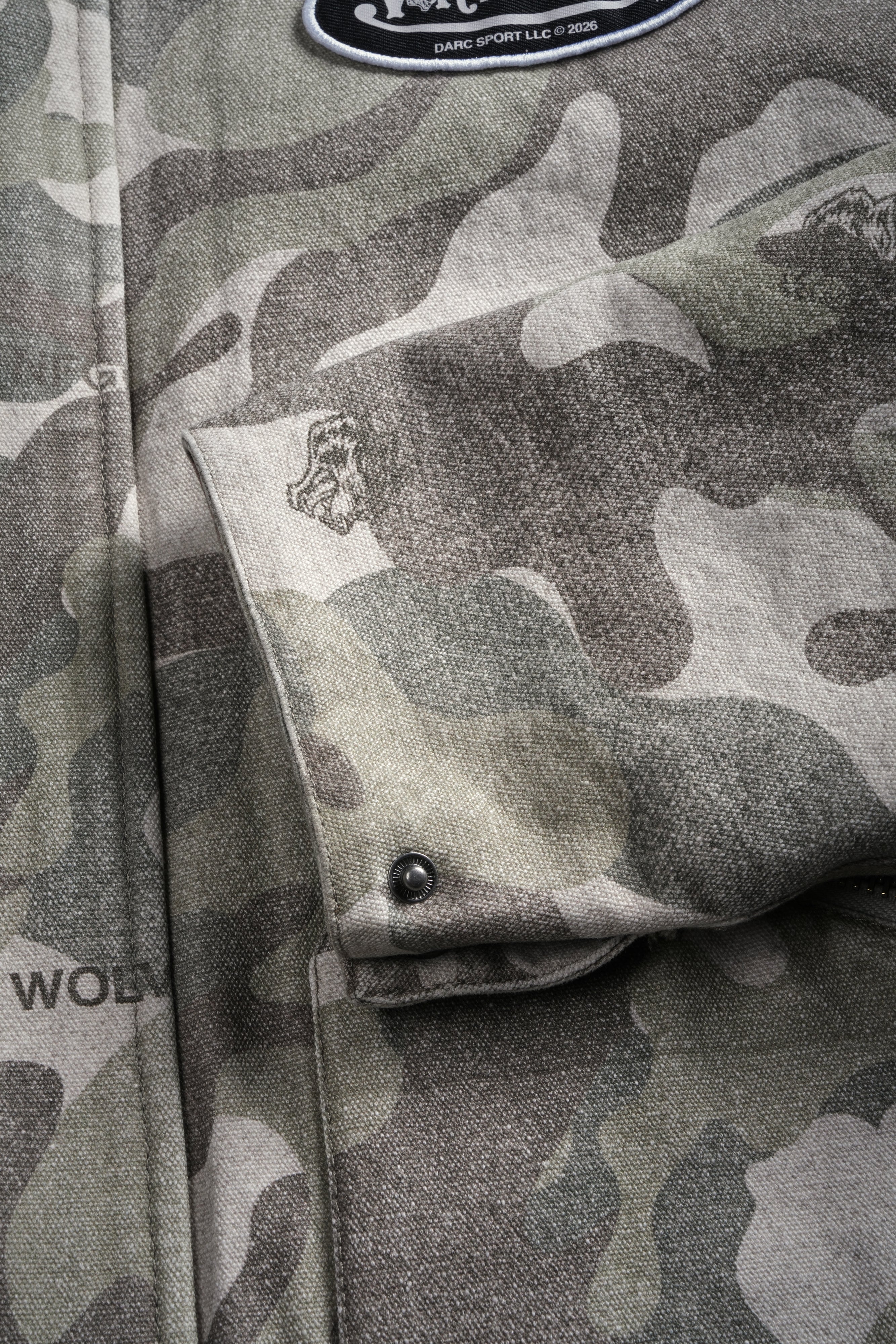 VD Chopper Earl Jacket in DSVD Green Camo