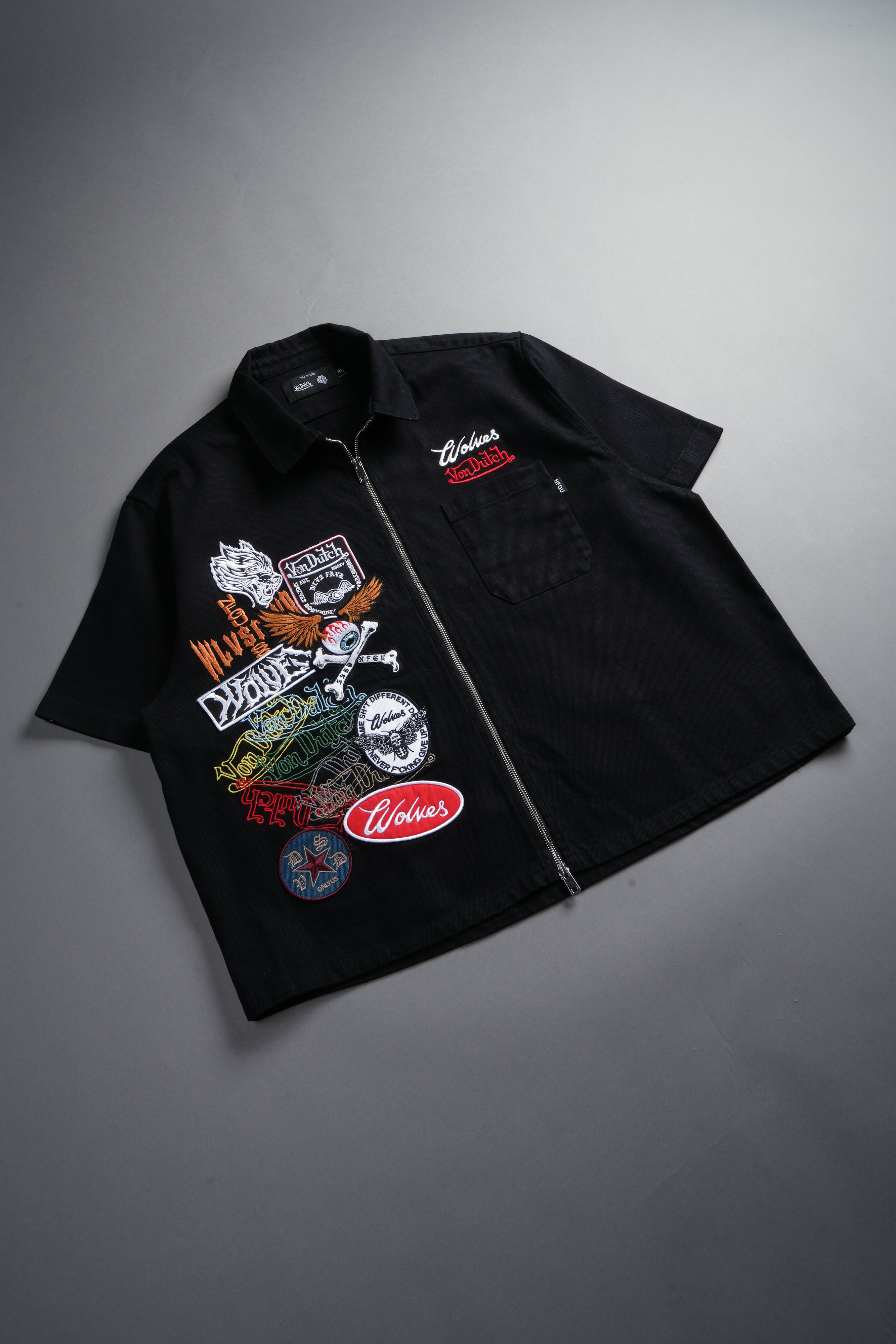 Darc Kulture Vince Shirt in Black