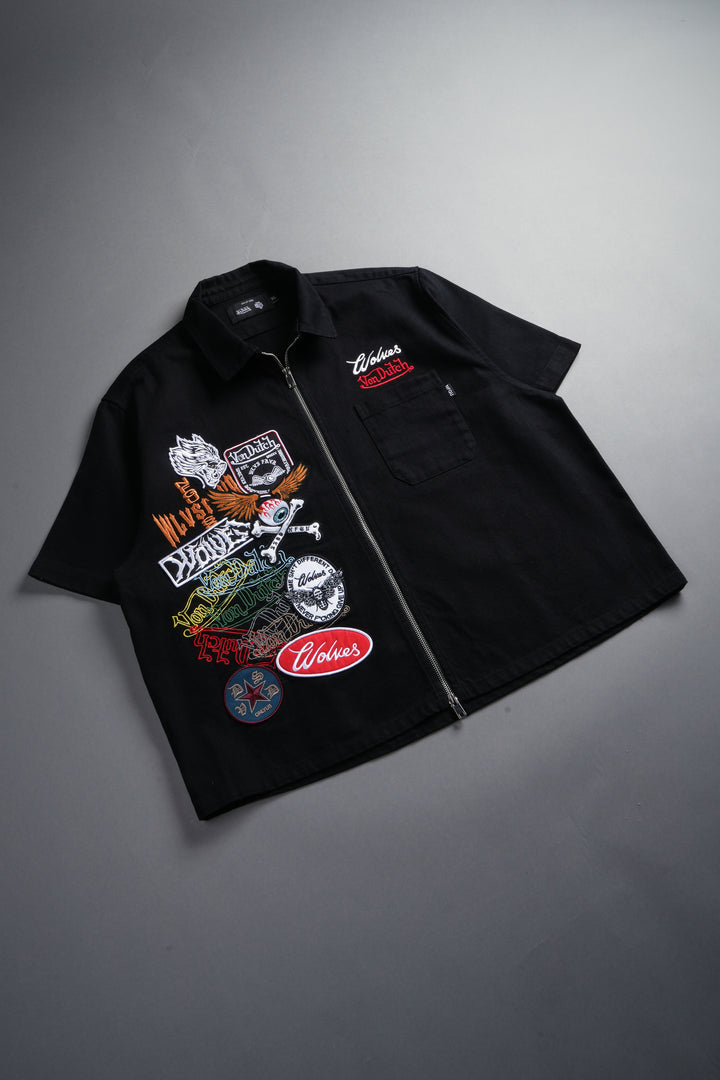 Darc Kulture Vince Shirt in Black