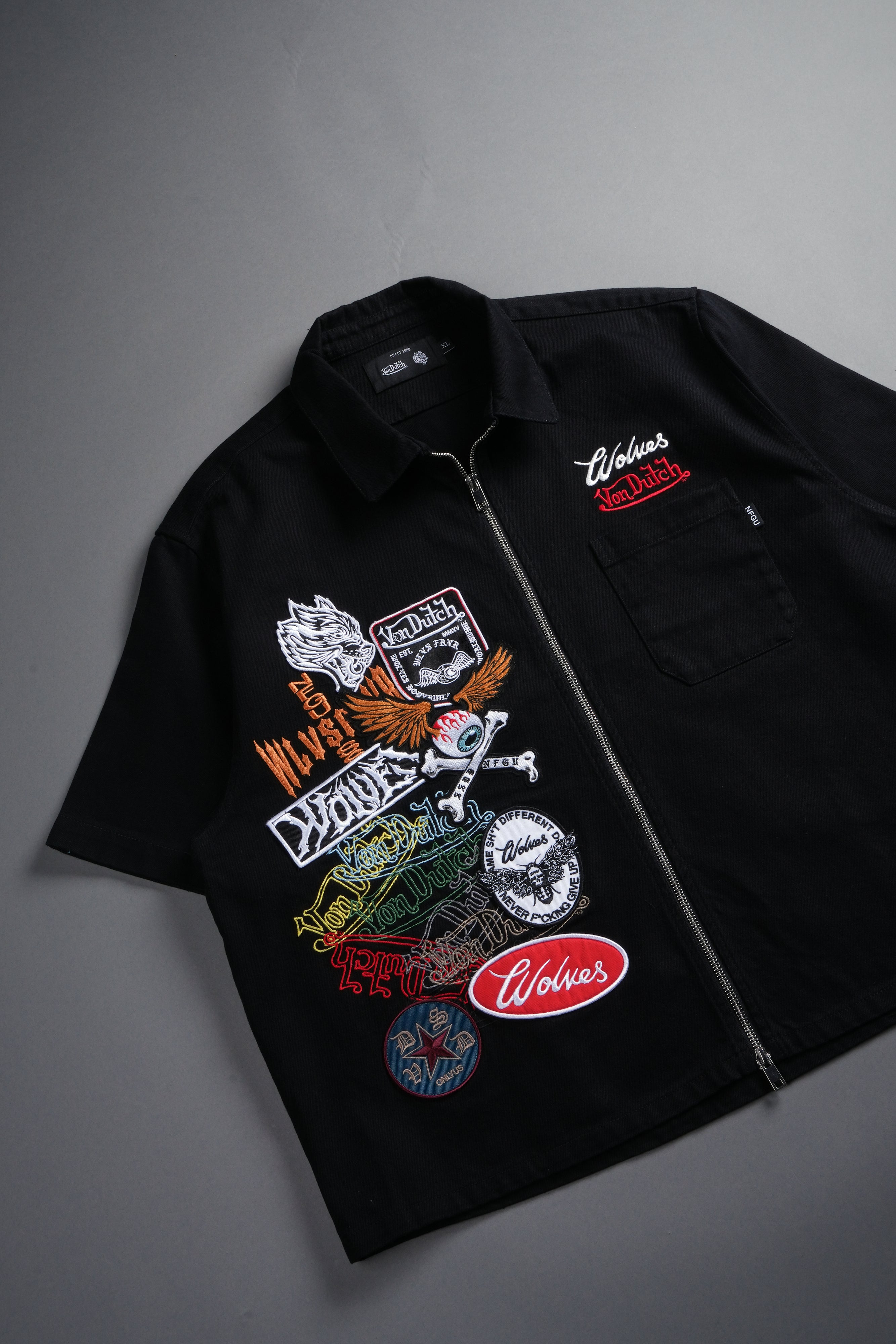 Darc Kulture Vince Shirt in Black