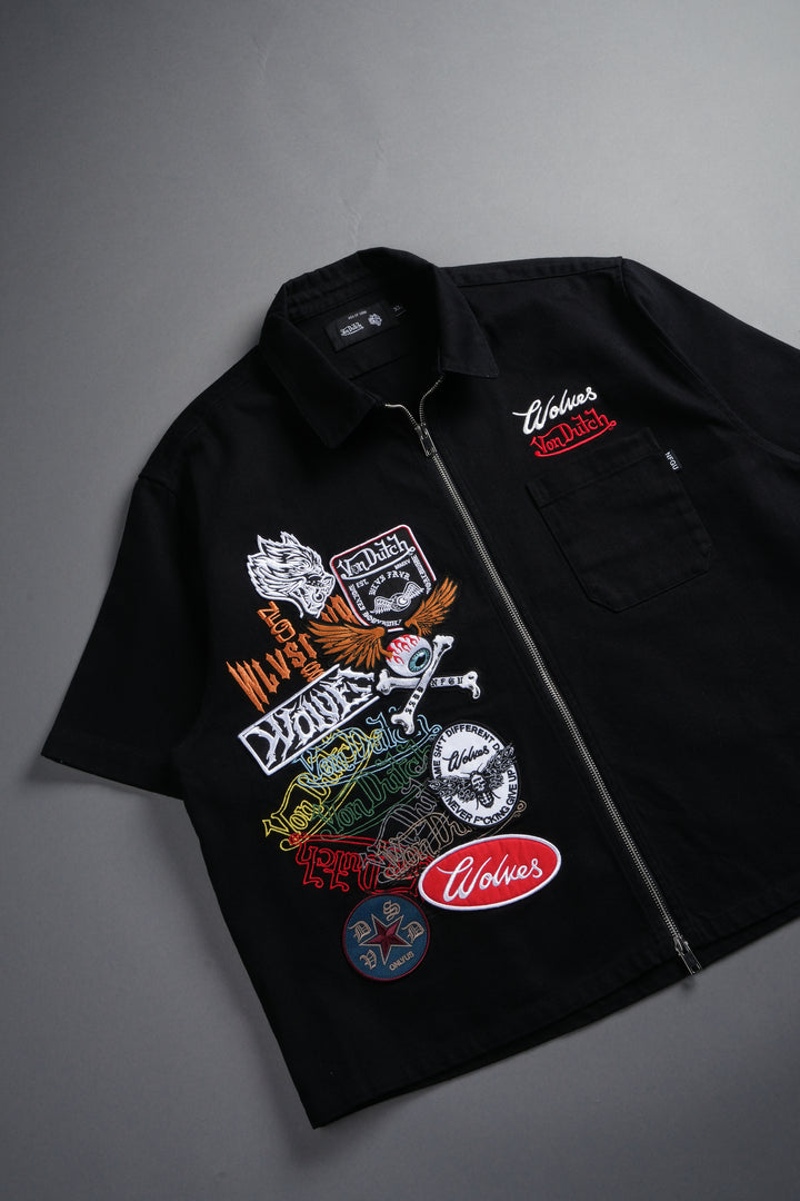 Darc Kulture Vince Shirt in Black