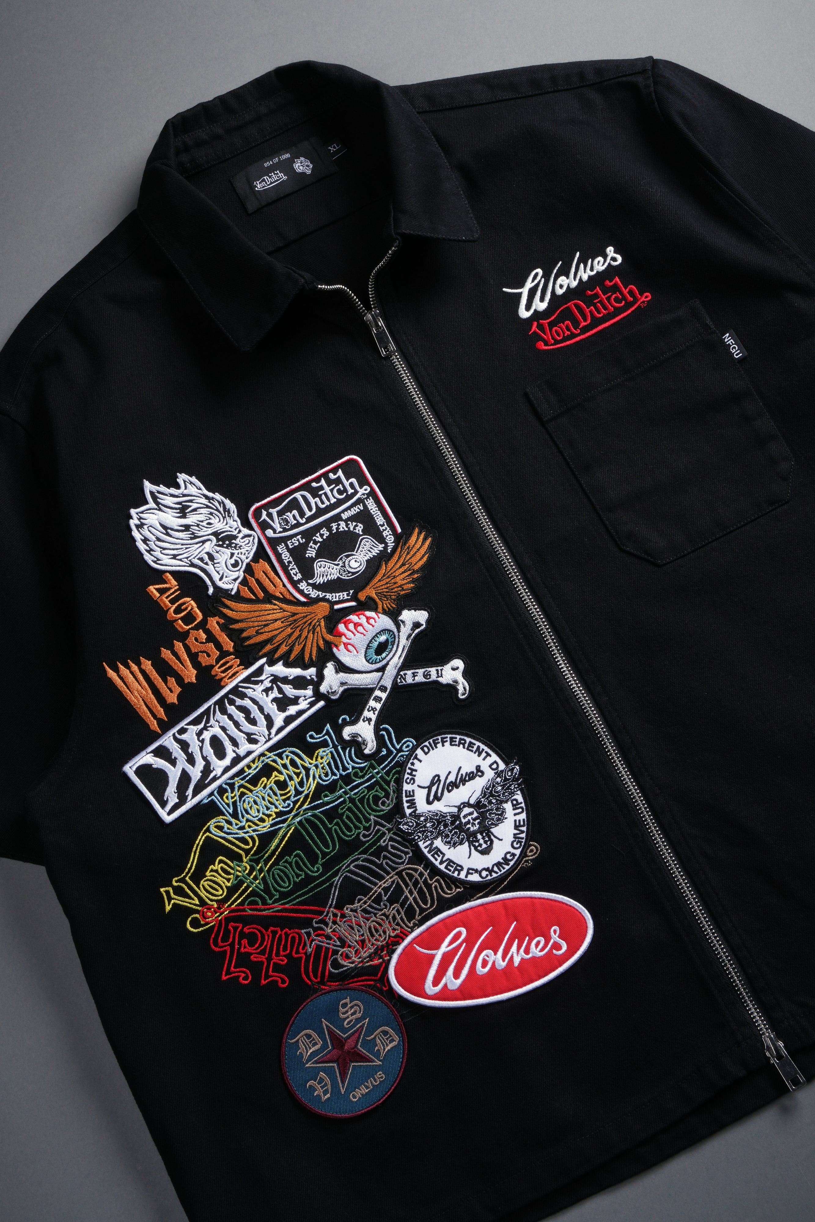 Darc Kulture Vince Shirt in Black