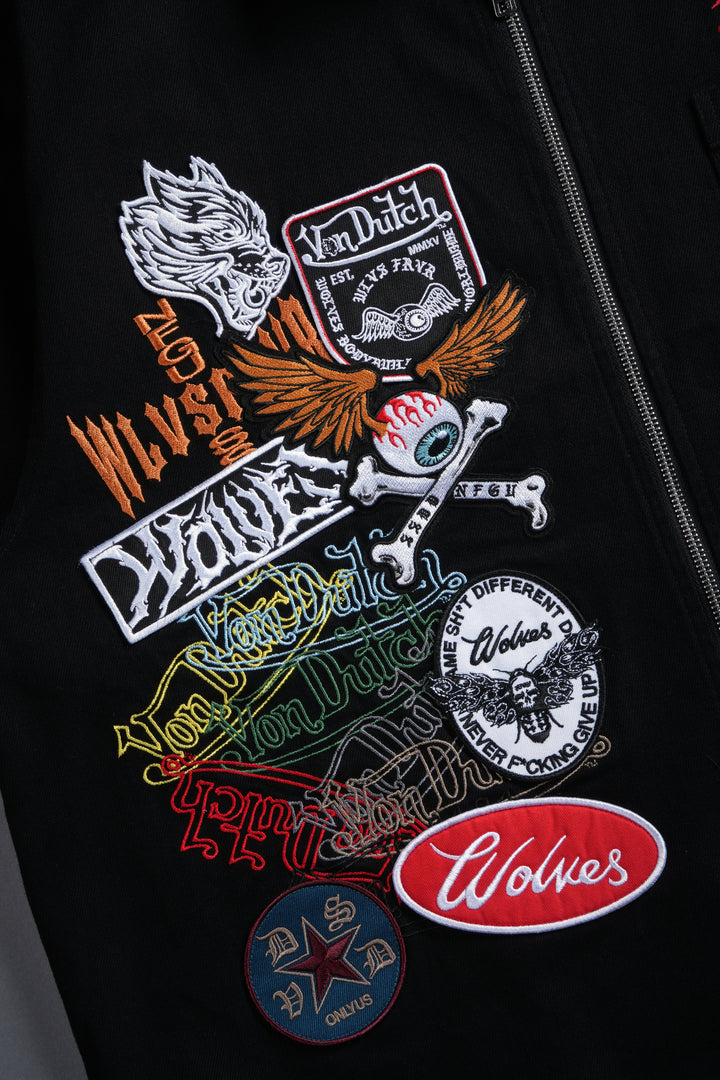 Darc Kulture Vince Shirt in Black