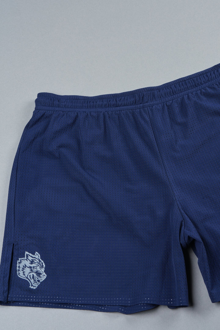 Pyramid V3 Rocky Running Shorts In Navy