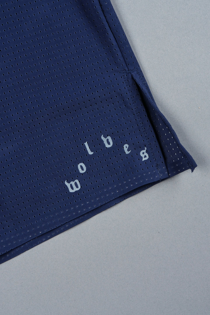 Pyramid V3 Rocky Running Shorts In Navy
