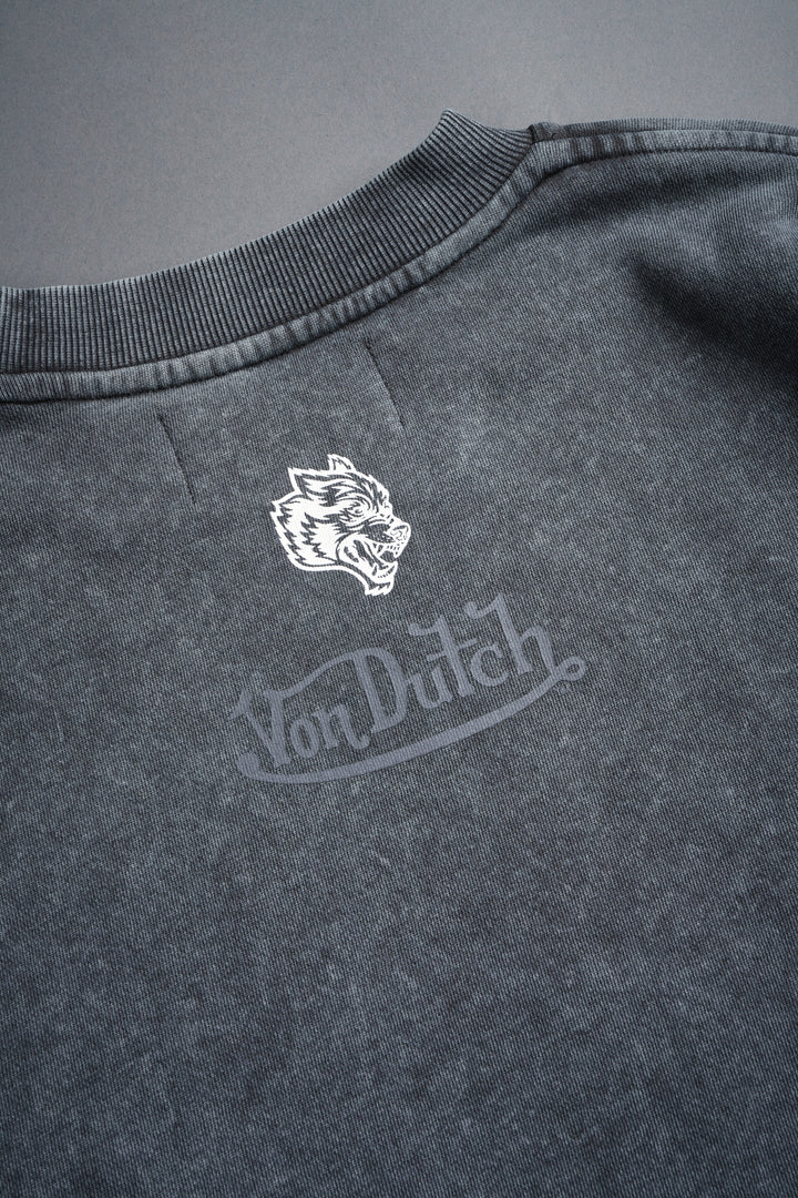 Flight Club London Crewneck in Wolf Gray