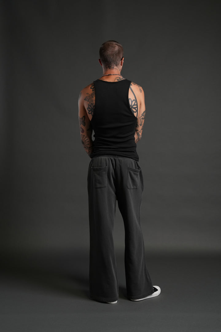 Bury Me in Darc Chopper Lennox Sweat Pants in Wolf Gray