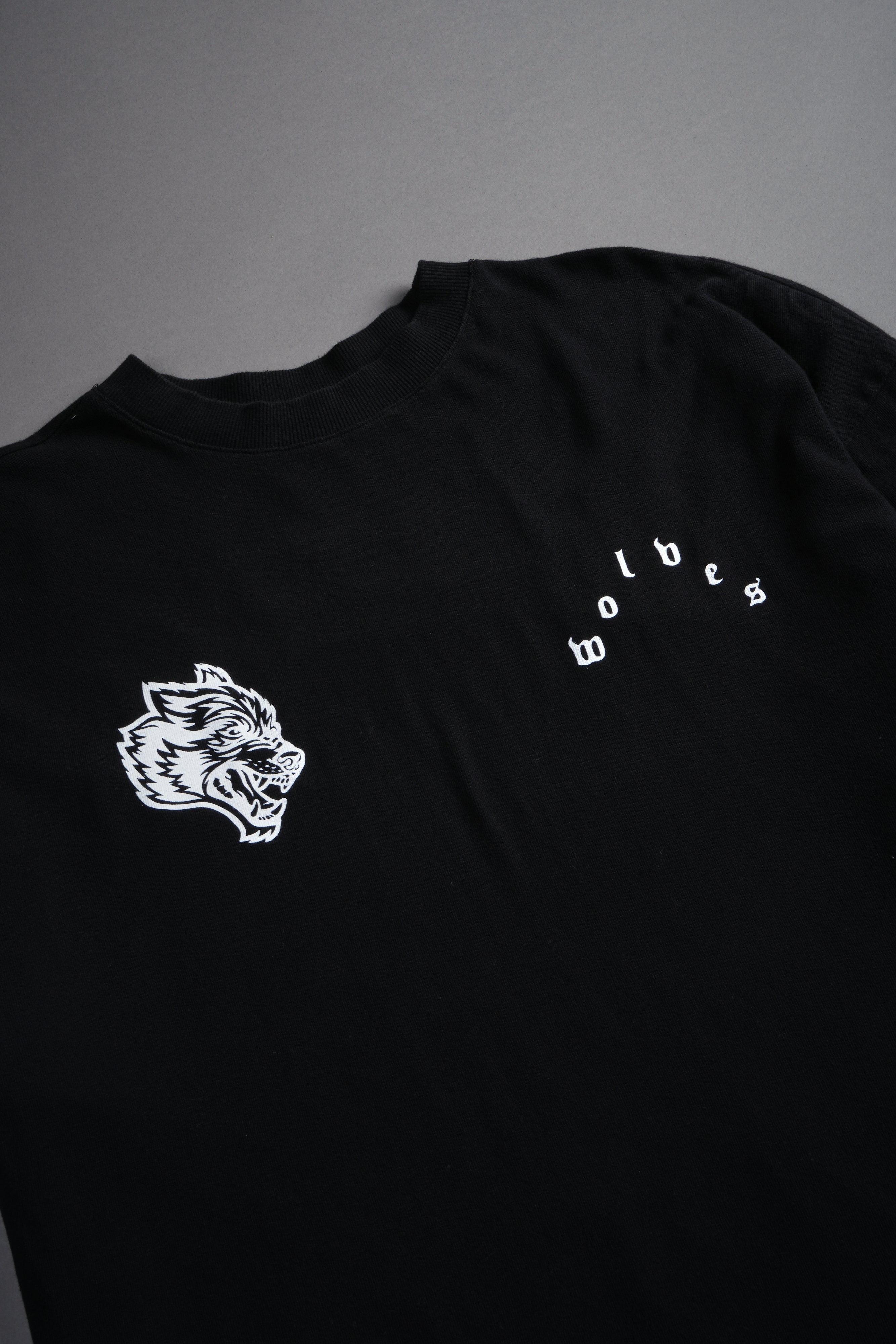 Shao Kahn Premium Oversized Tee in Black