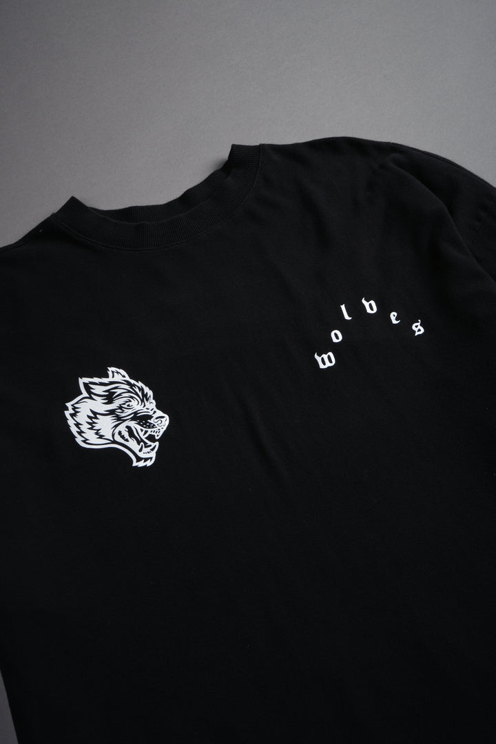 Shao Kahn Premium Oversized Tee in Black