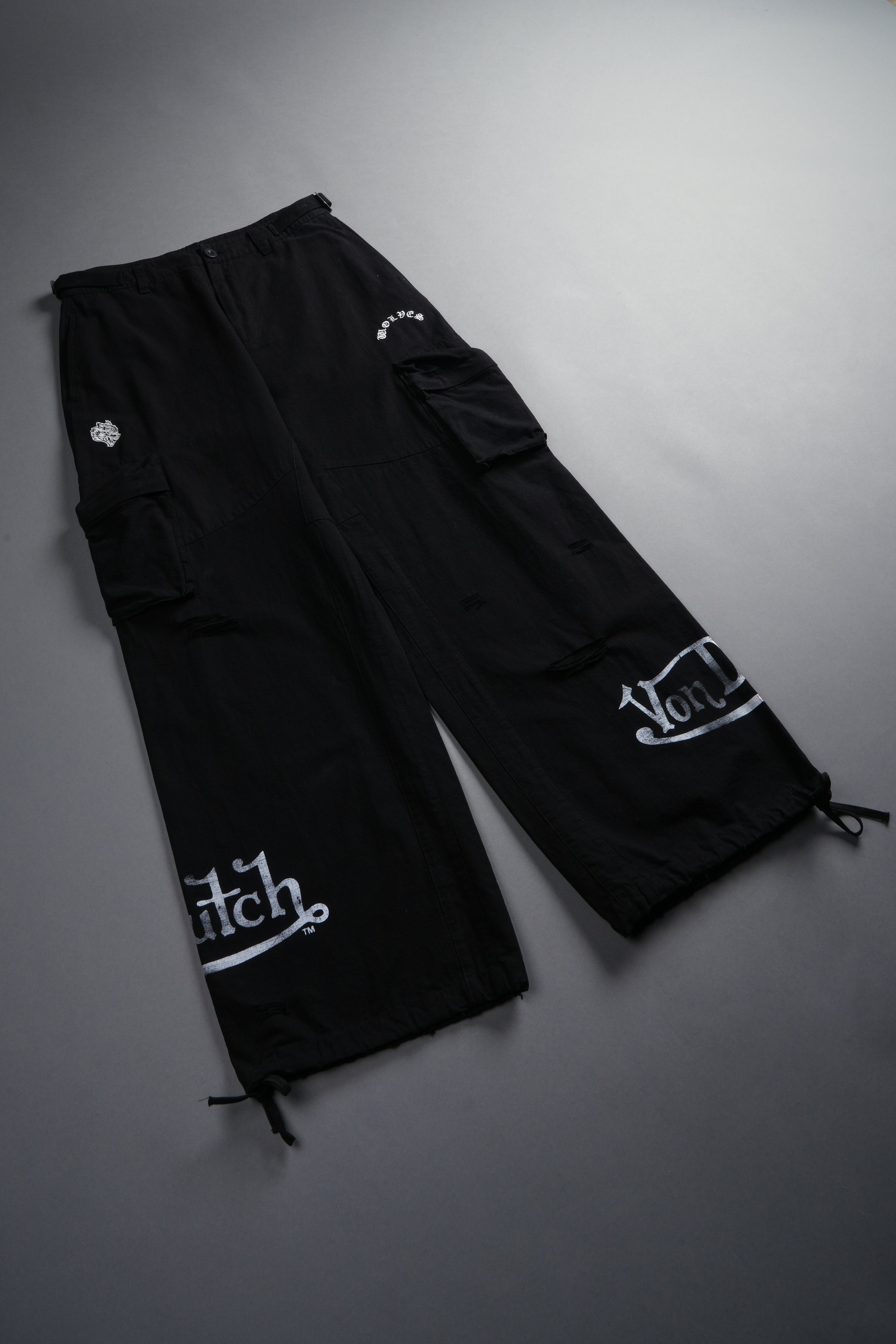 Hellbound Duke Cargo Pants in Black