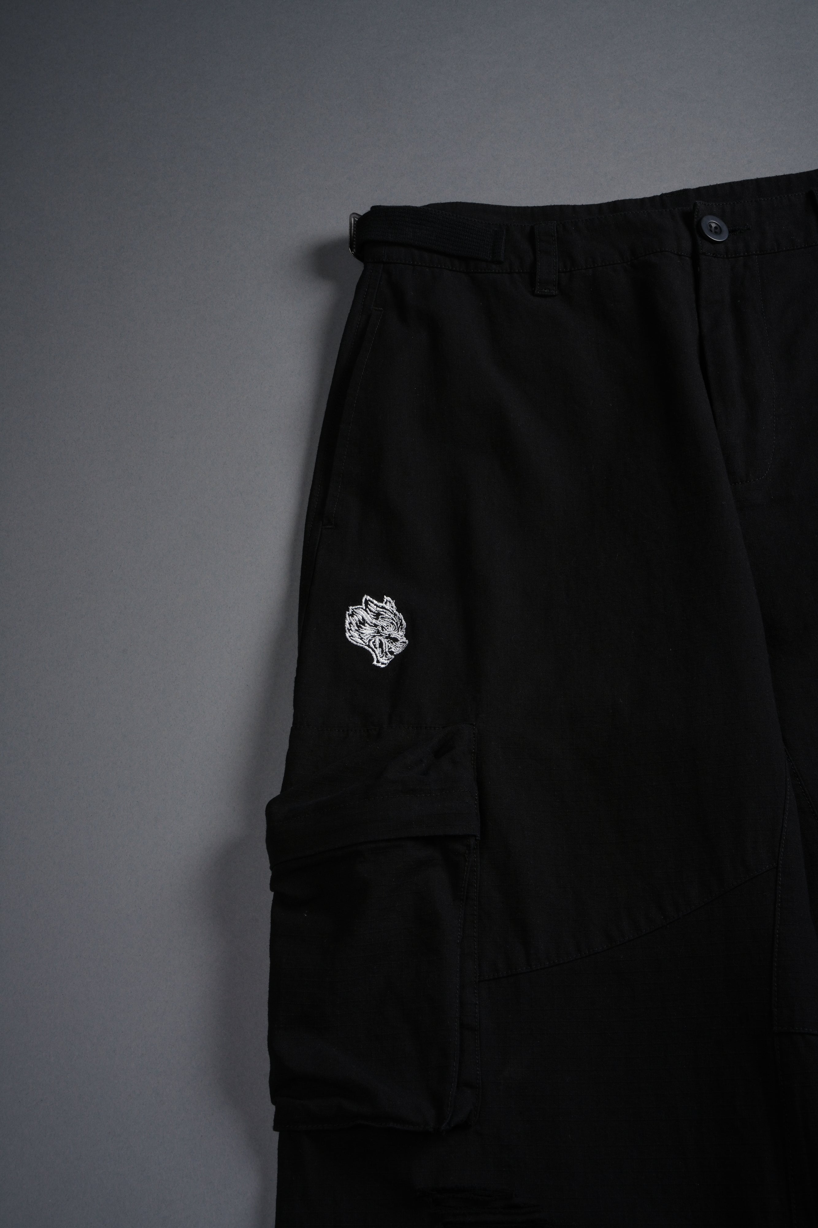 Hellbound Duke Cargo Pants in Black