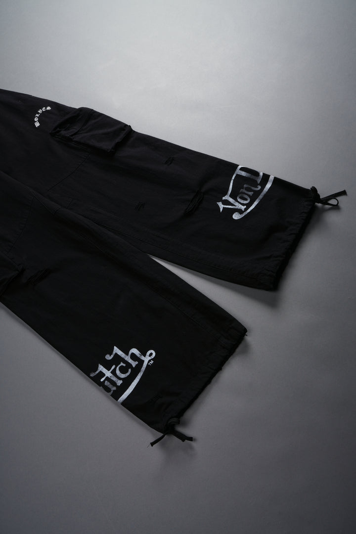 Hellbound Duke Cargo Pants in Black