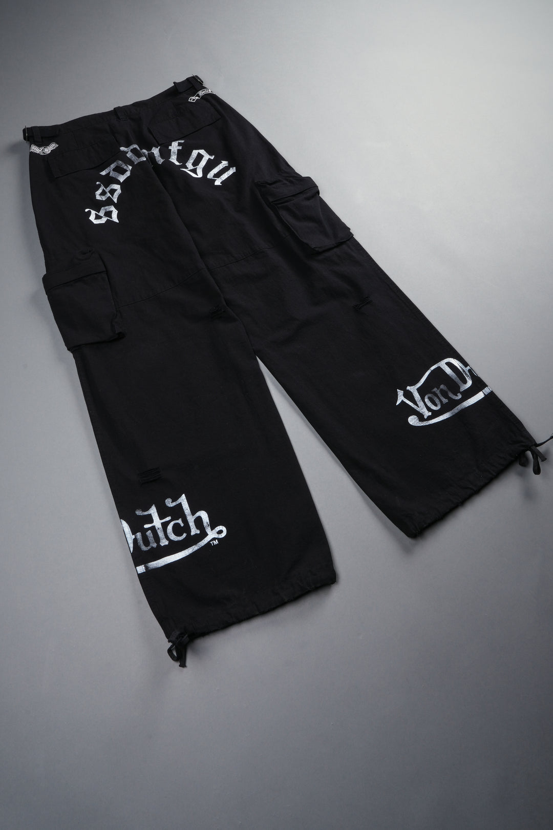 Hellbound Duke Cargo Pants in Black