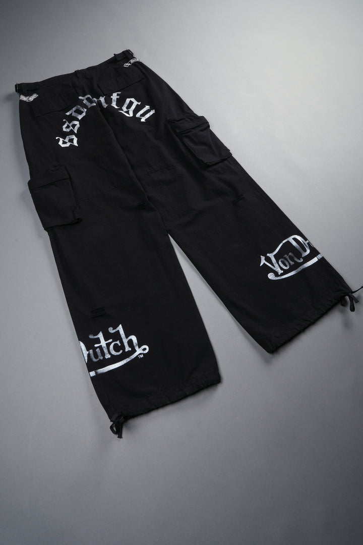 Hellbound Duke Cargo Pants in Black