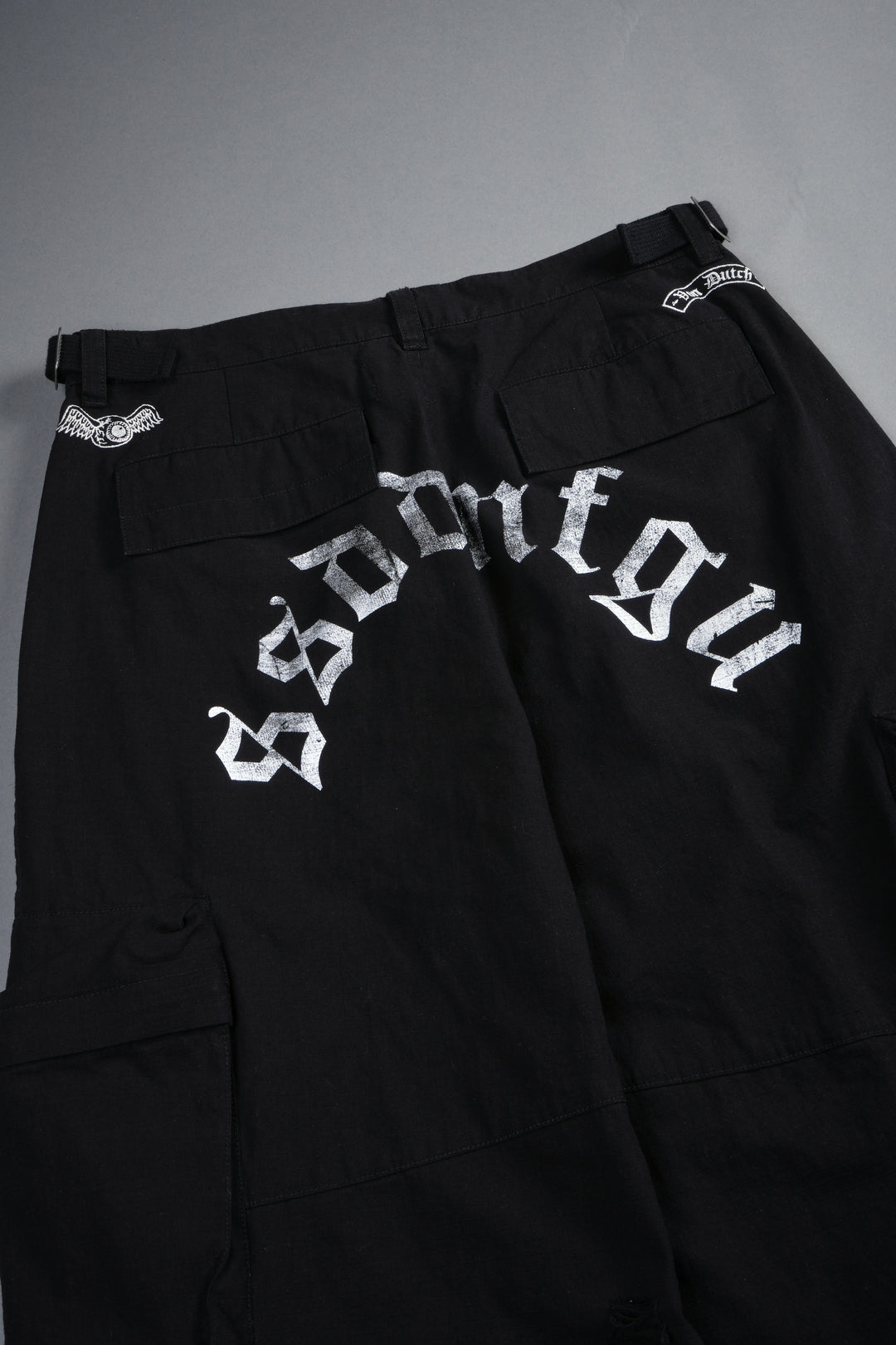 Hellbound Duke Cargo Pants in Black