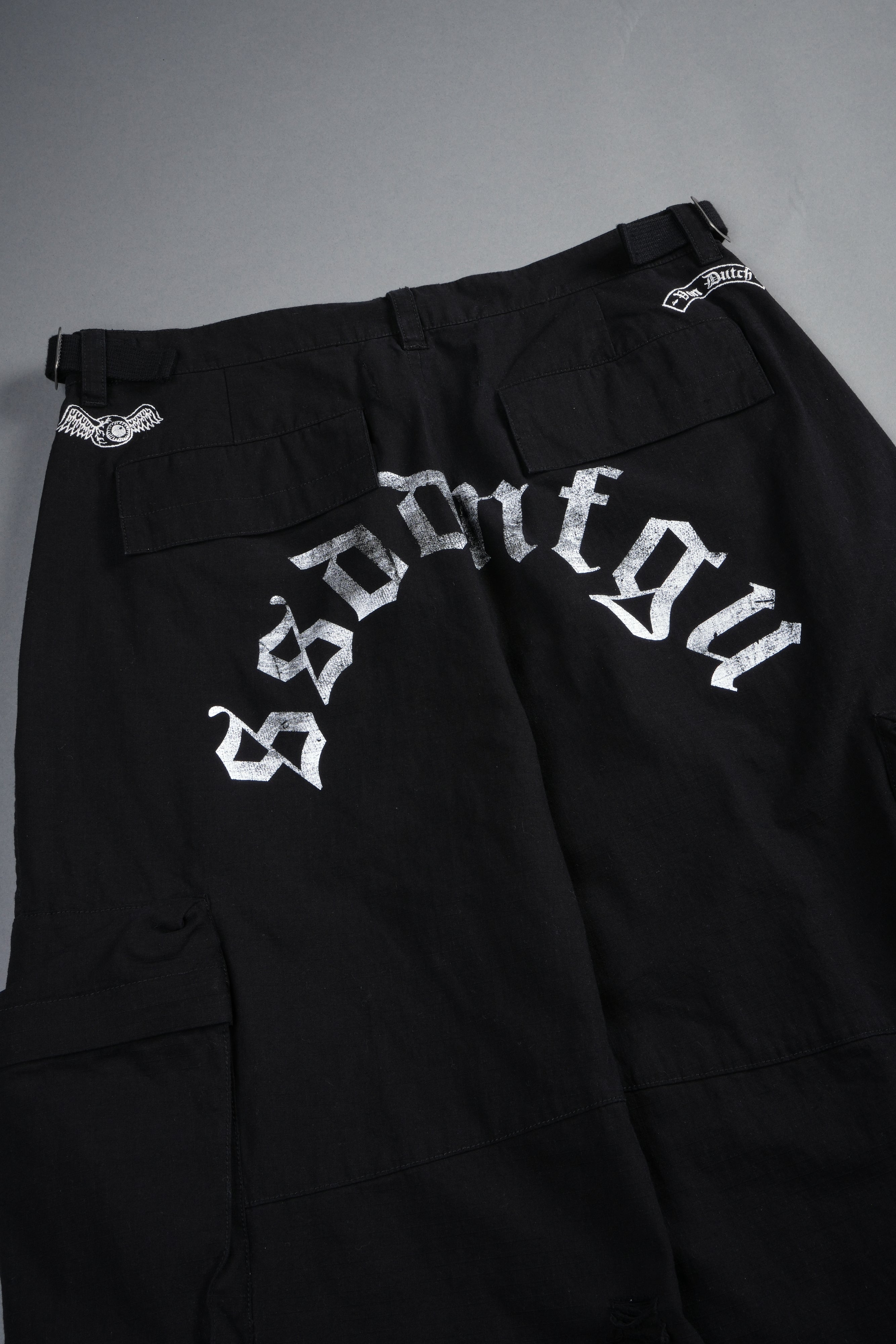 Hellbound Duke Cargo Pants in Black