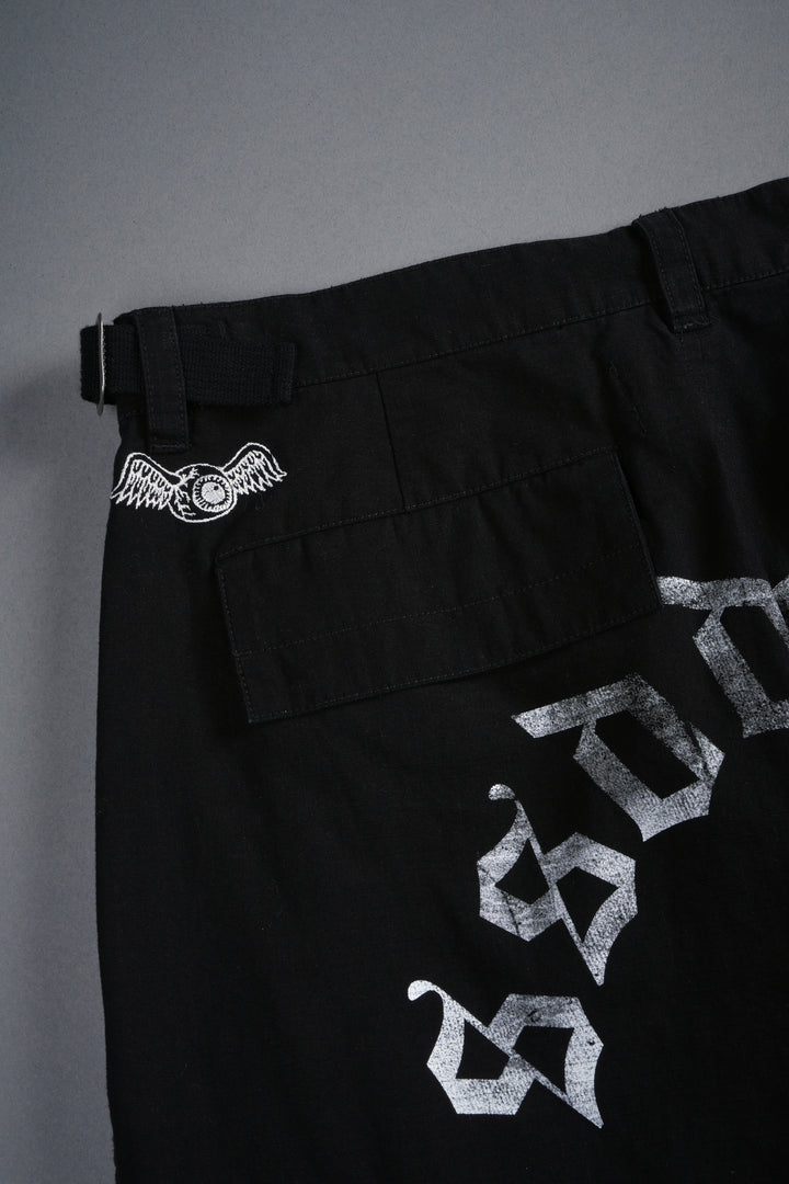 Hellbound Duke Cargo Pants in Black