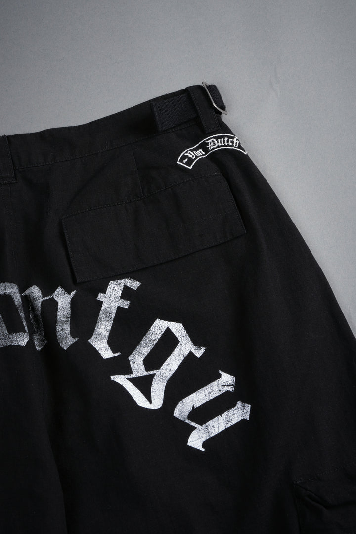 Hellbound Duke Cargo Pants in Black